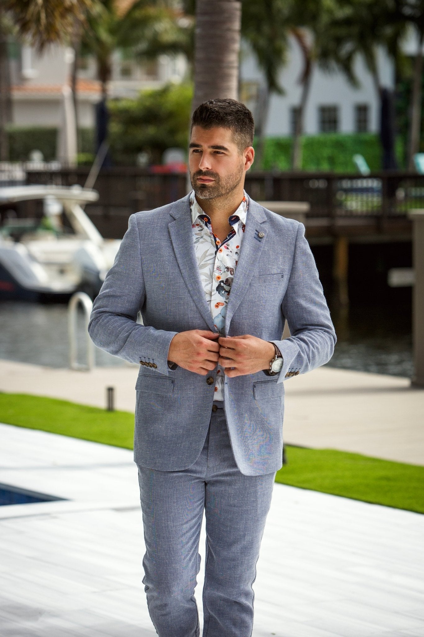 VESTON | CASSEL, Navy - AU NOIR