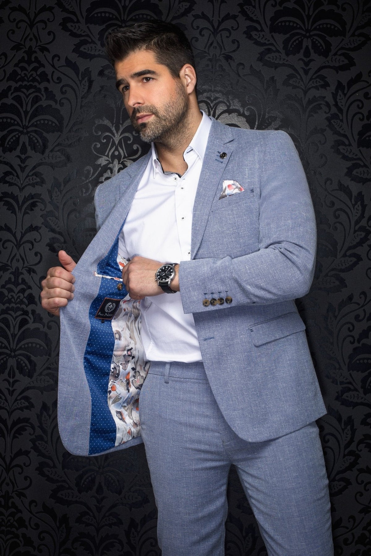 VESTON | CASSEL, Navy - AU NOIR