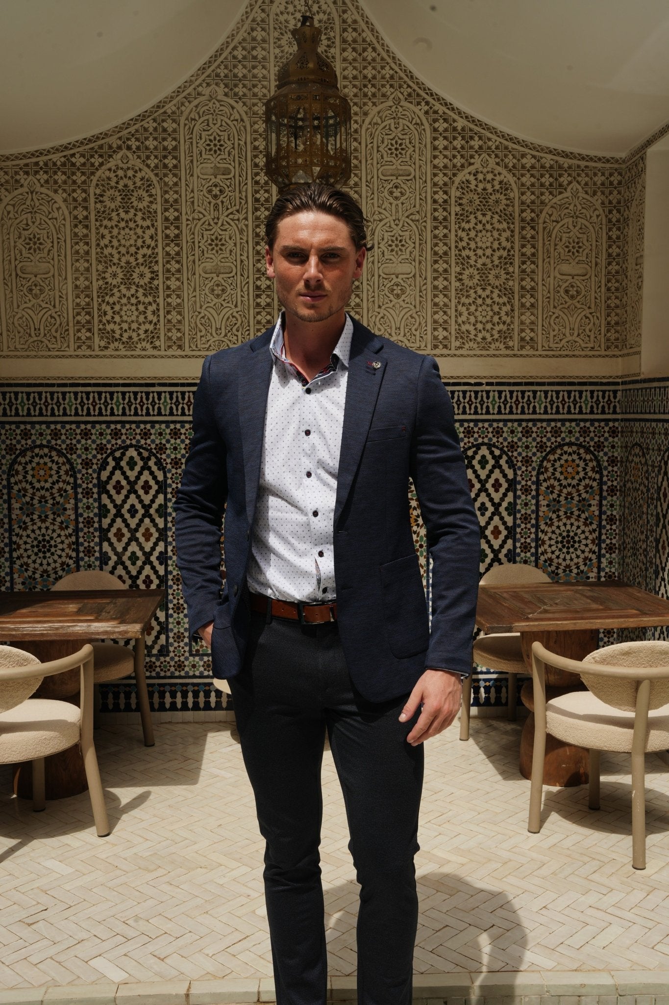 VESTON | DELON, Navy - AU NOIR