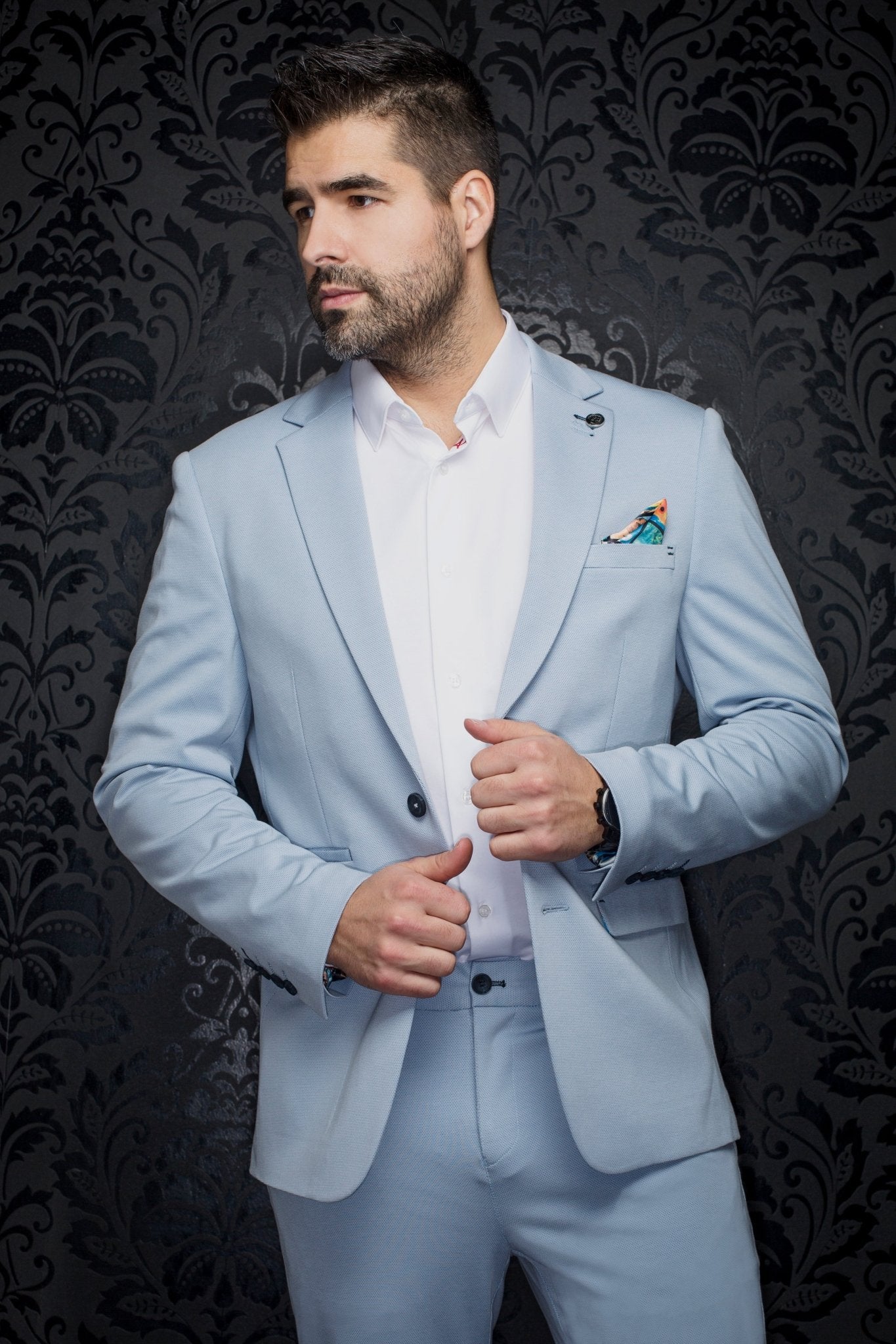 VESTON | RYAN, Light Blue - AU NOIR