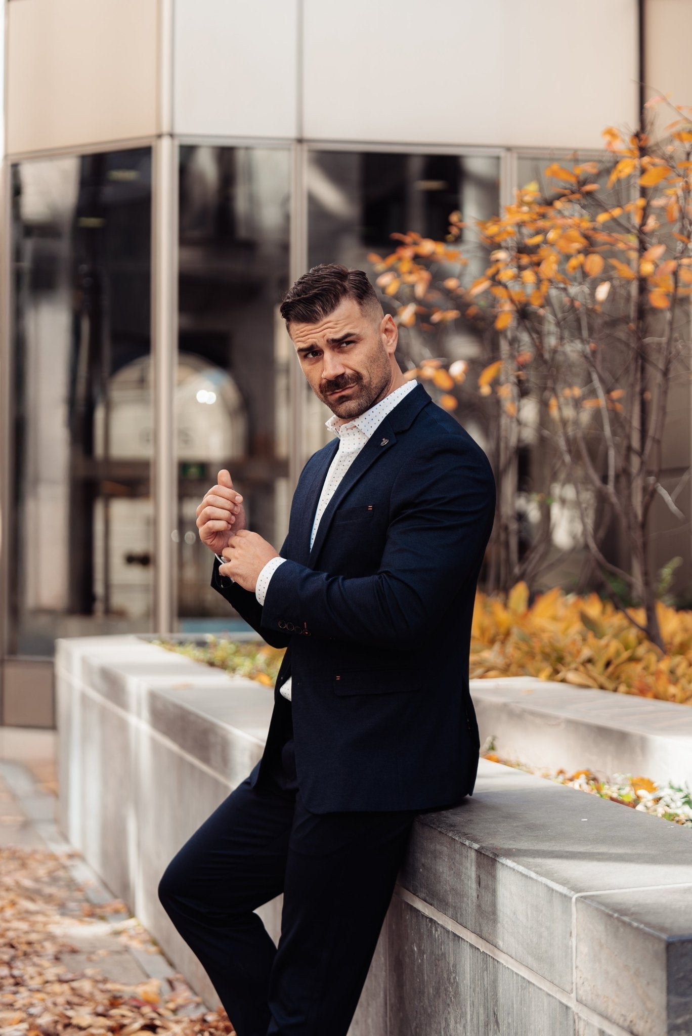 Veston | Ryan Navy - AU NOIR