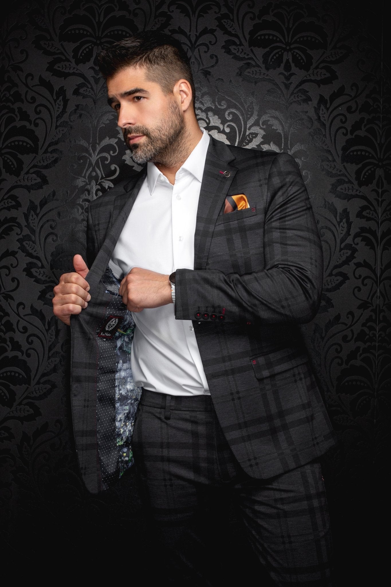 VESTON | SELLECK, Black - AU NOIR