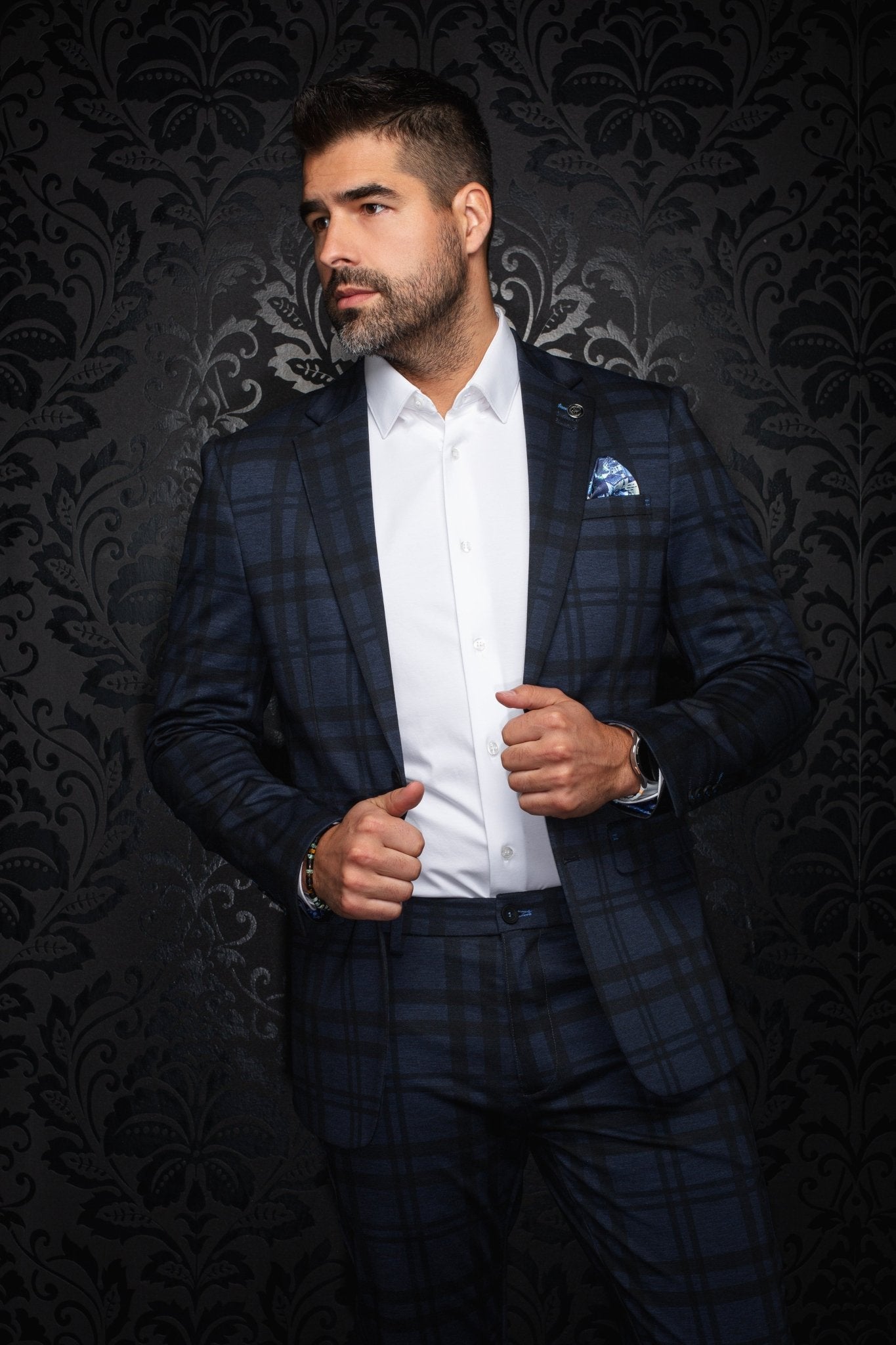 VESTON | SELLECK, Navy - AU NOIR