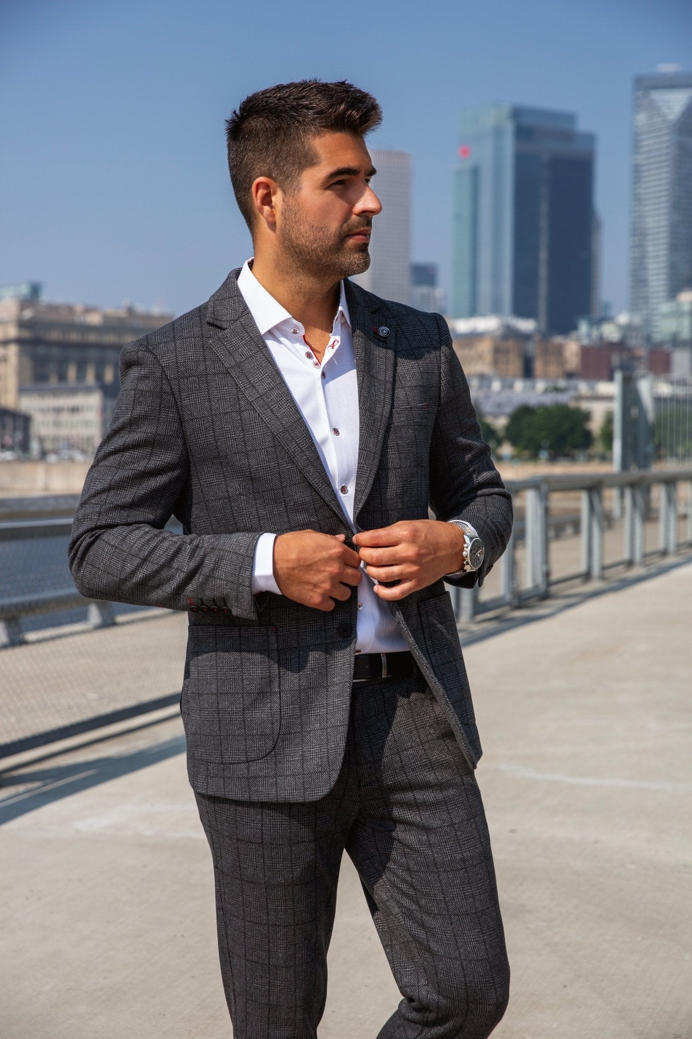 VESTON | WEAVING, Black - AU NOIR