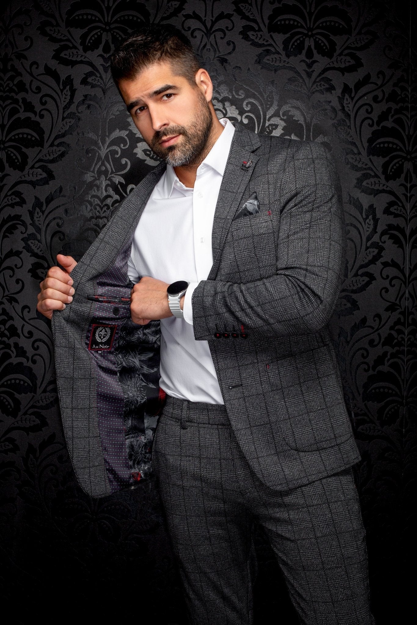 VESTON | WEAVING, Black - AU NOIR