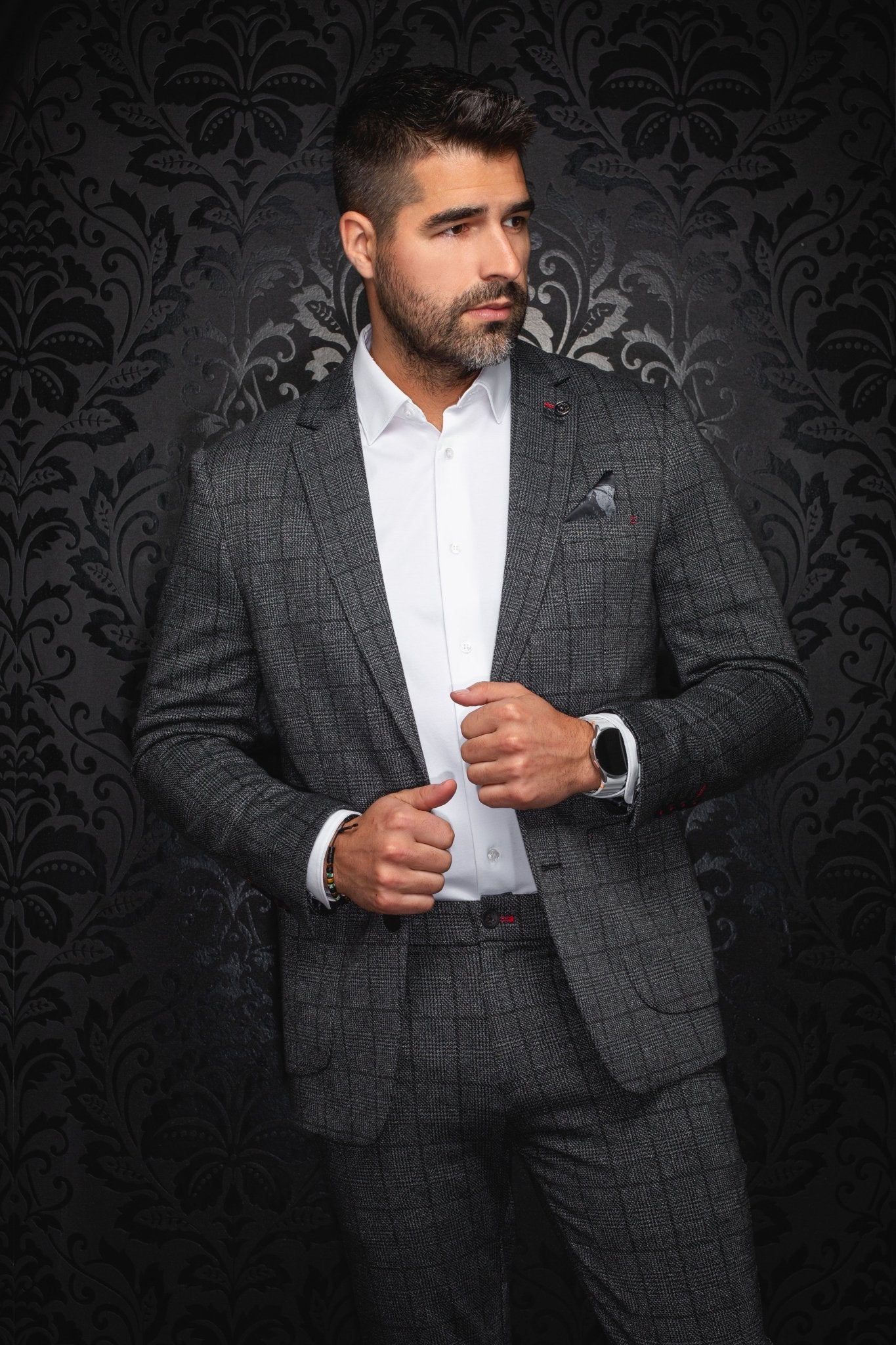 VESTON | WEAVING, Black - AU NOIR