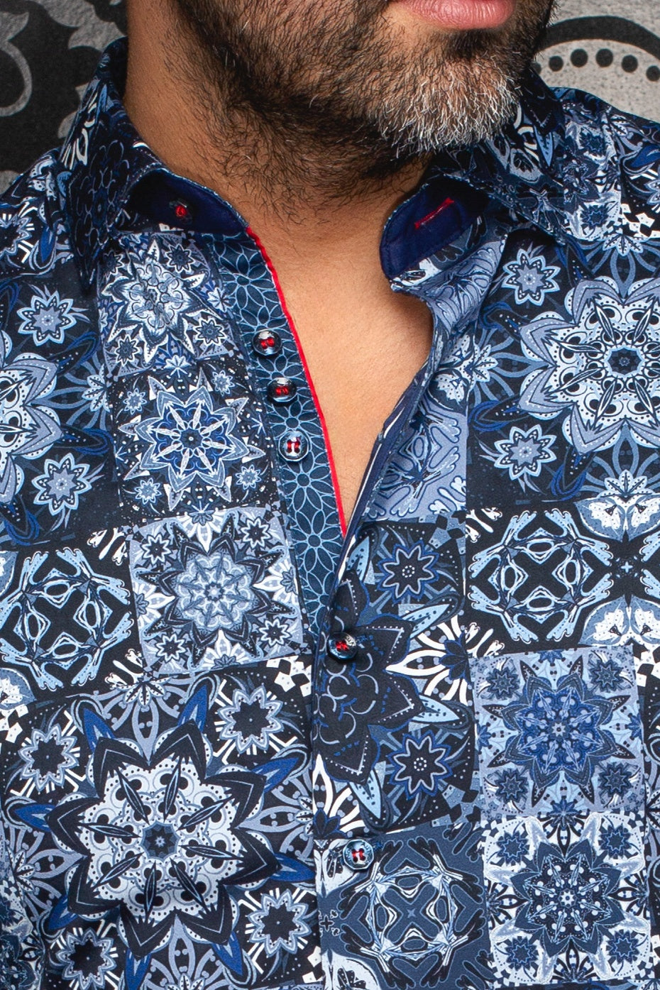 CHEMISE | CLOVIS, Navy White