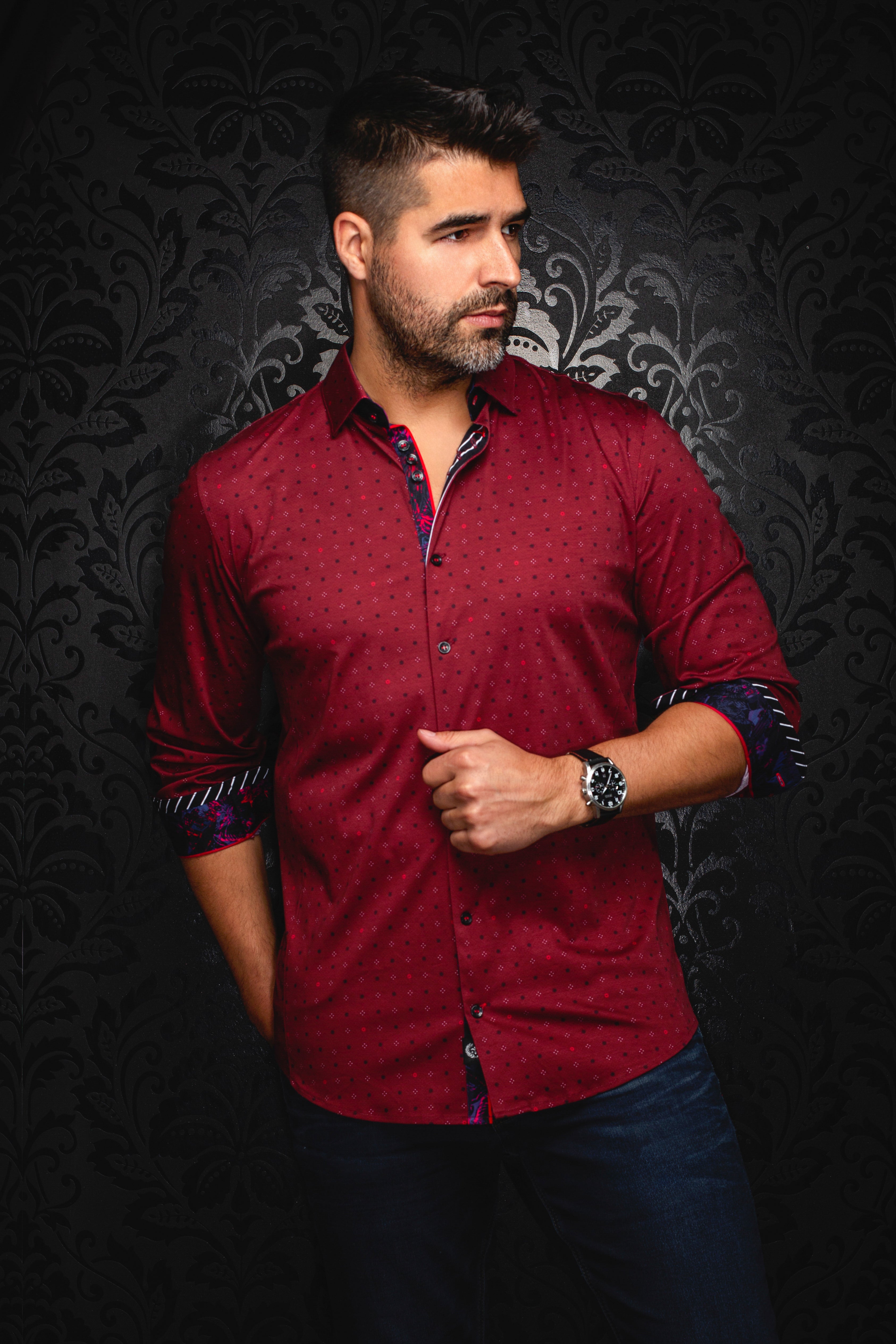 CHEMISE | CLYDE, Burgundy