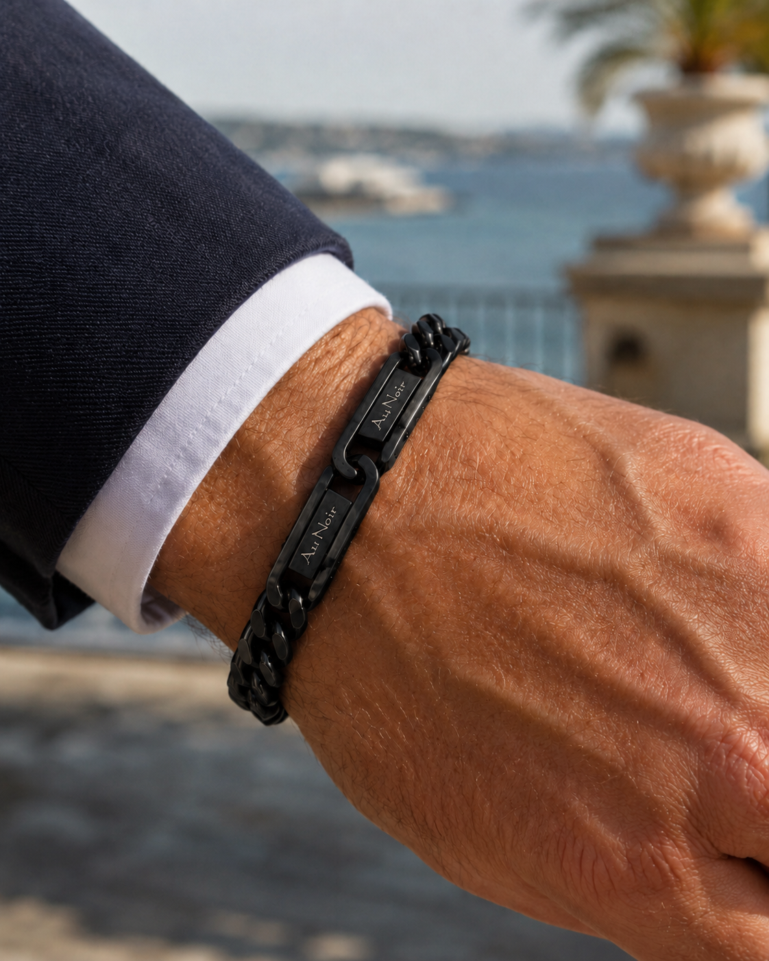 BRACELET CUBAN, Black