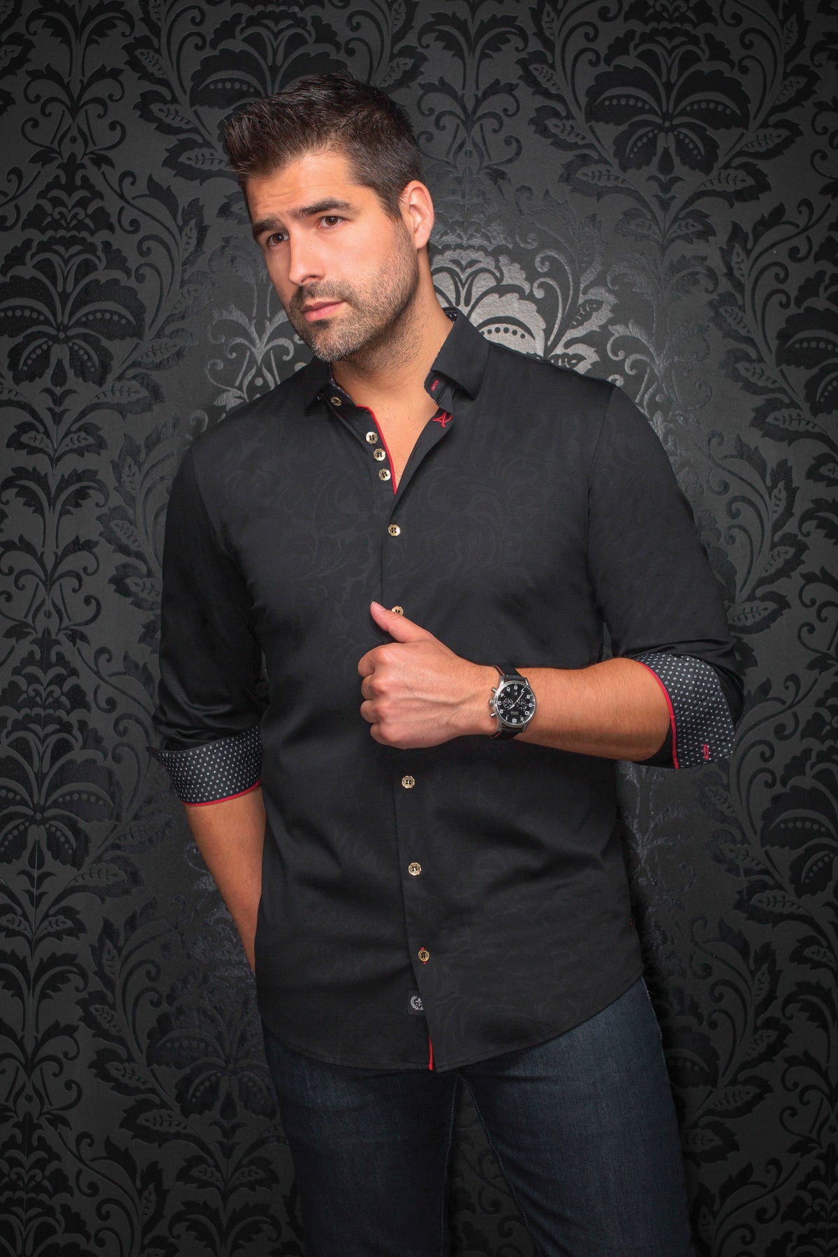 CHEMISE | DUNN, Black