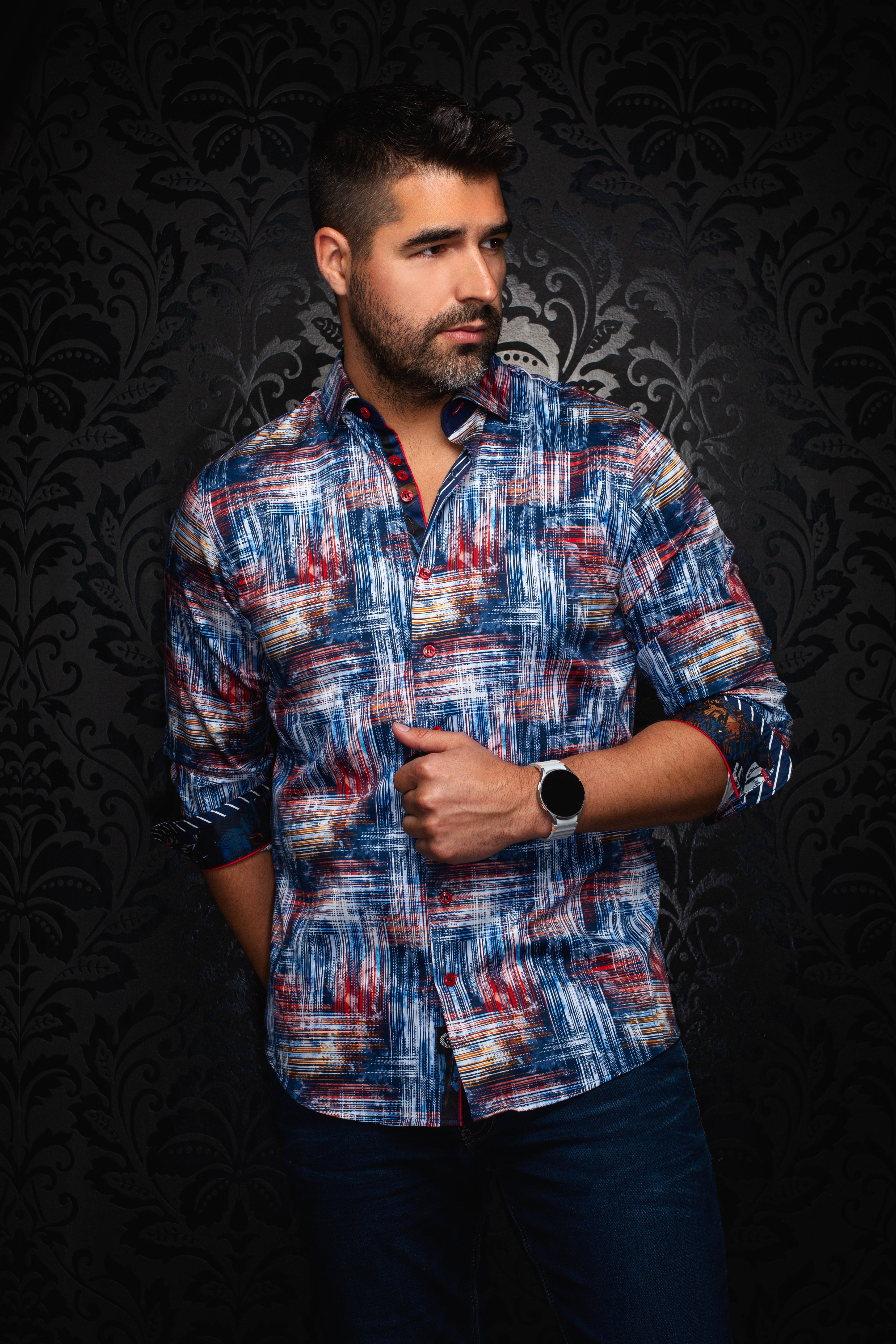 CHEMISE | GRIMLOCK, Navy