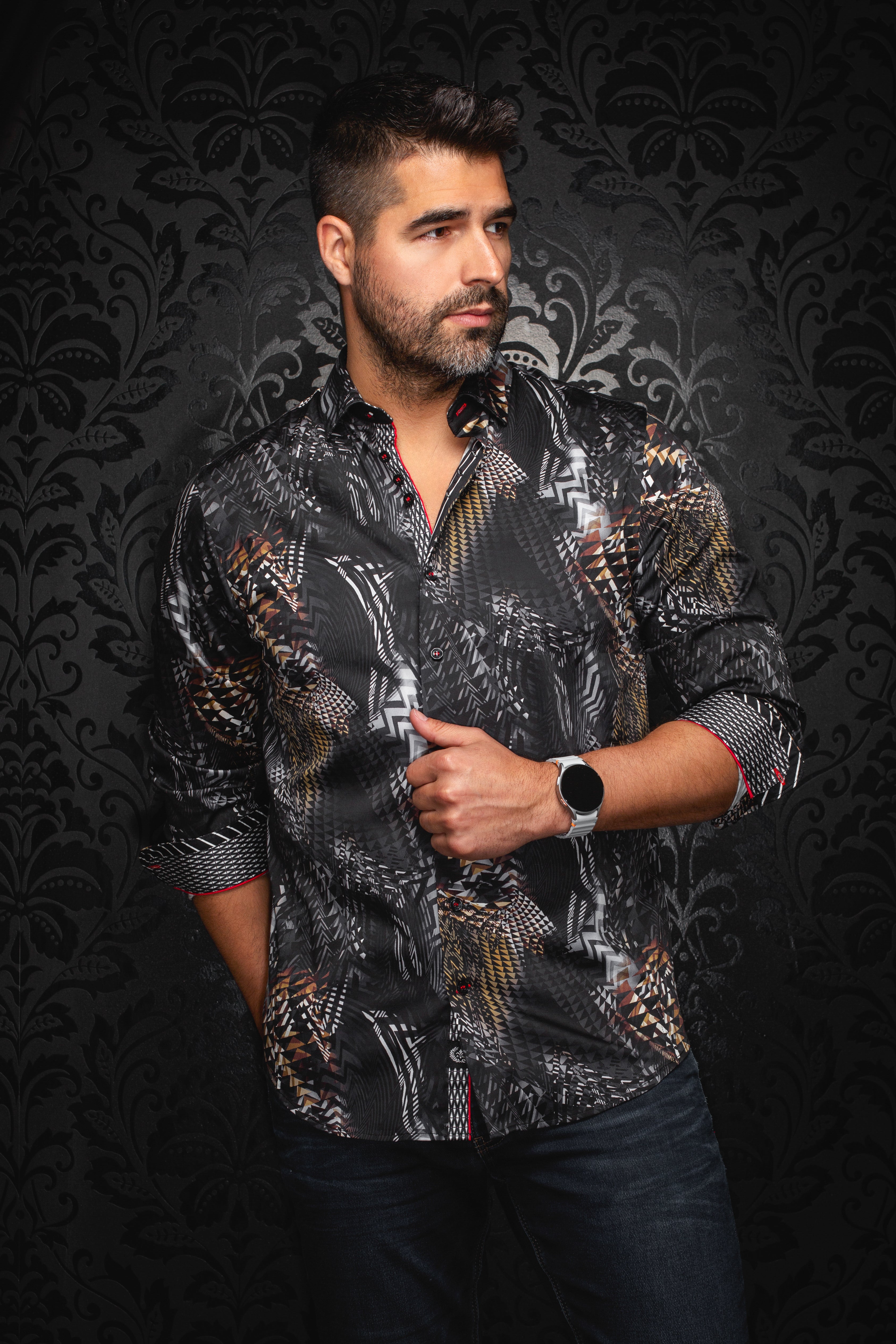 CHEMISE | GROOVE, Black Gold
