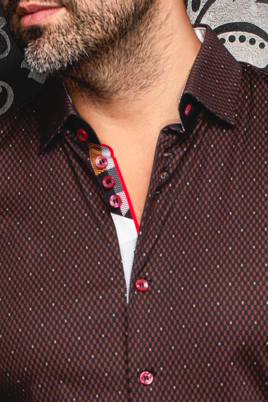 CHEMISE | HOUND, Black Chestnust