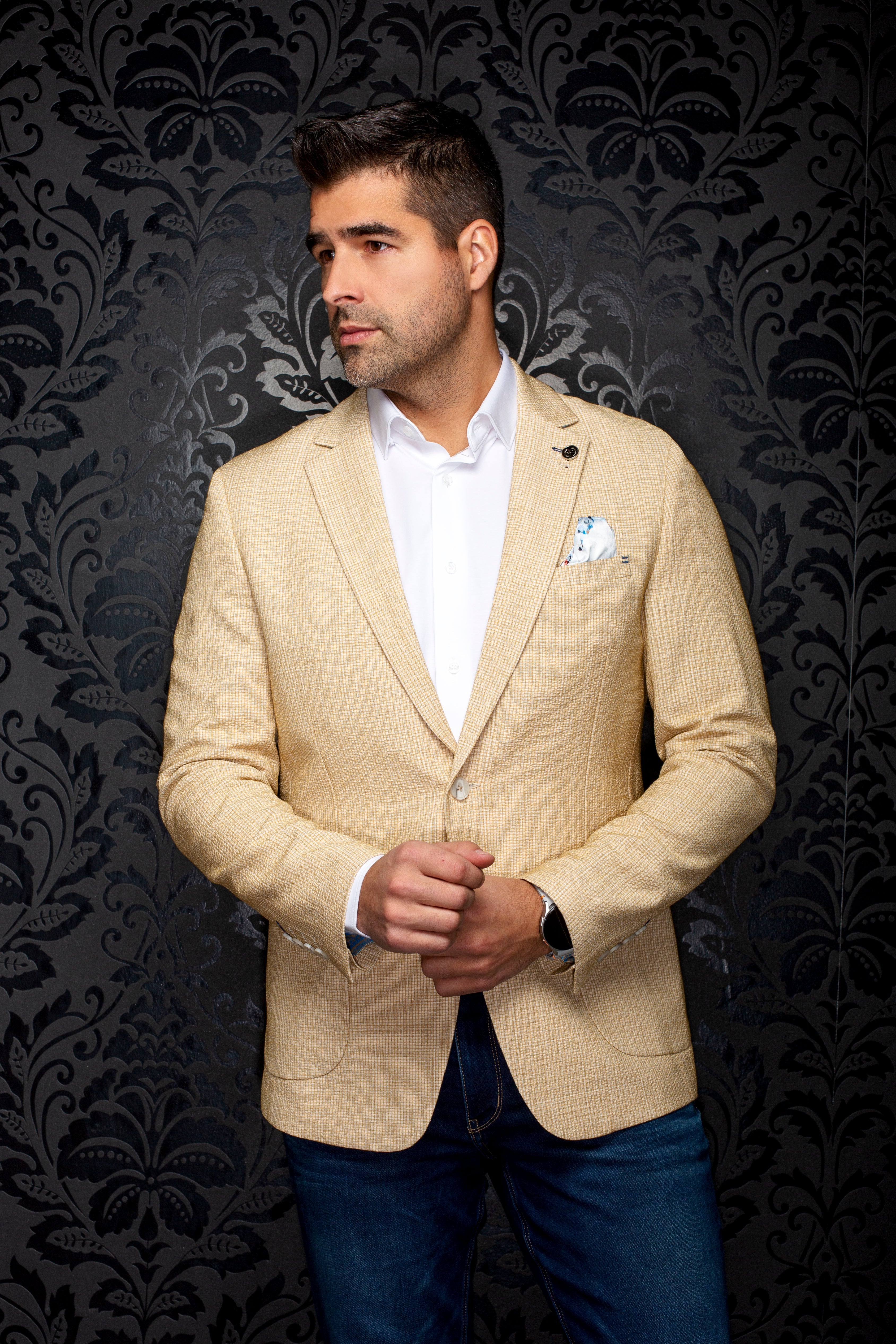 VESTON | JACE, Camel