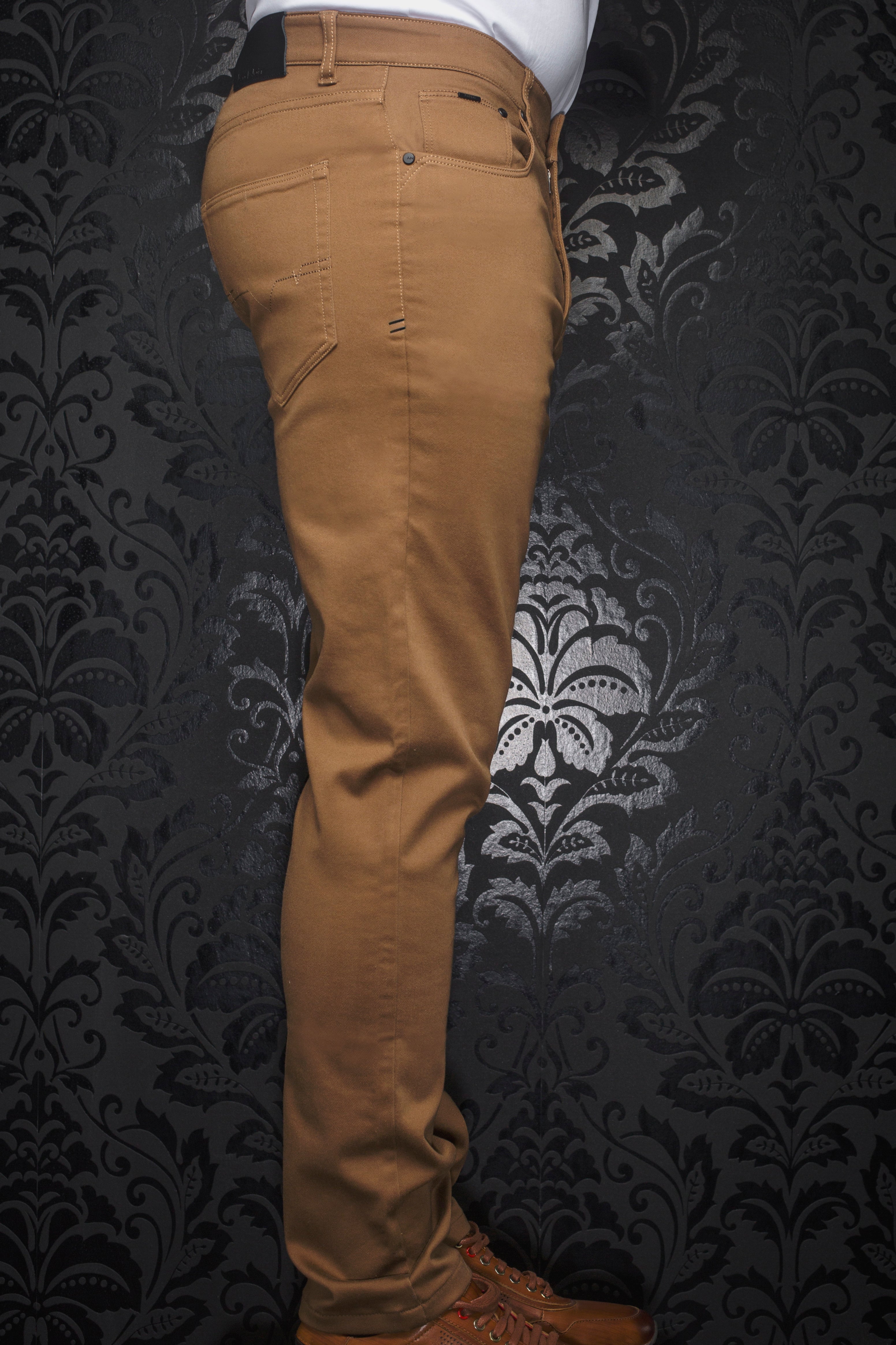 JEANS | JOHNNY-SKC, tobacco