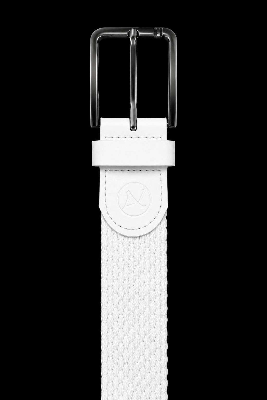 CEINTURE TRESSÉE | MANGUSTA, WHITE GUNMETAL