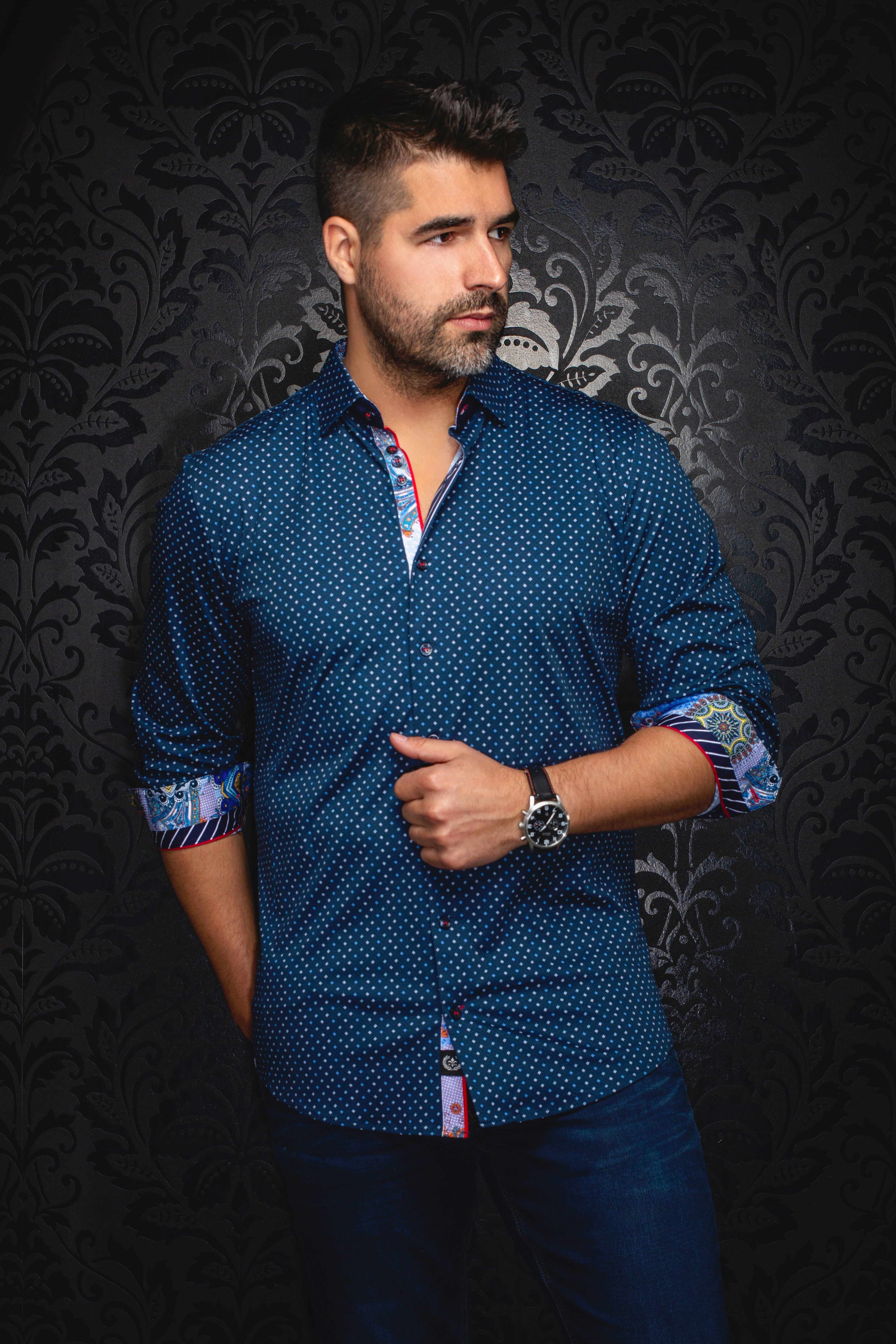 CHEMISE | OPTIMUS, Dark Blue