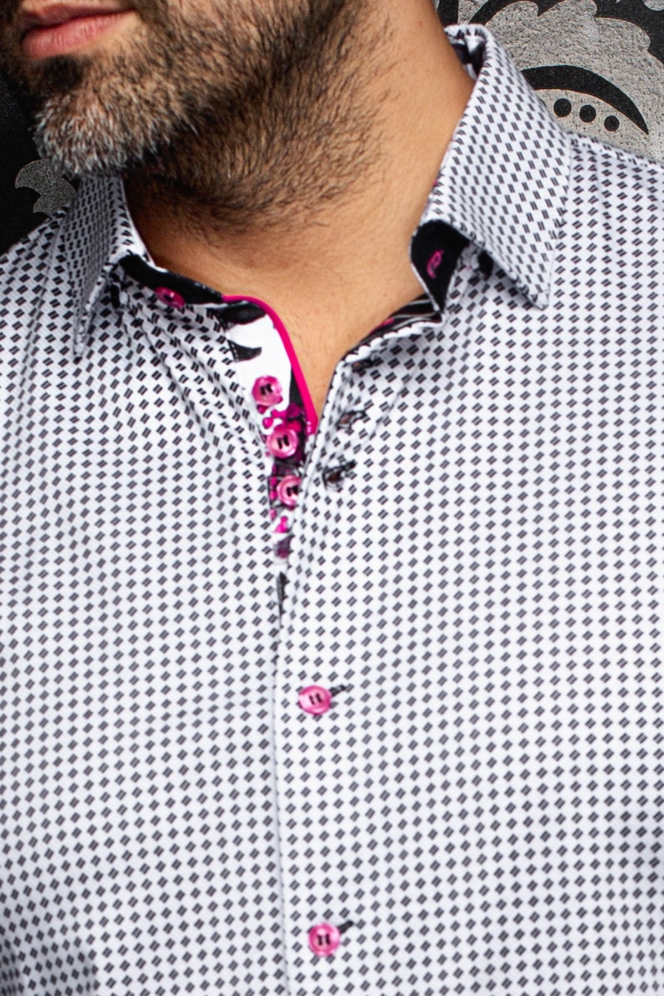 CHEMISE | POLGAR, Black Grey