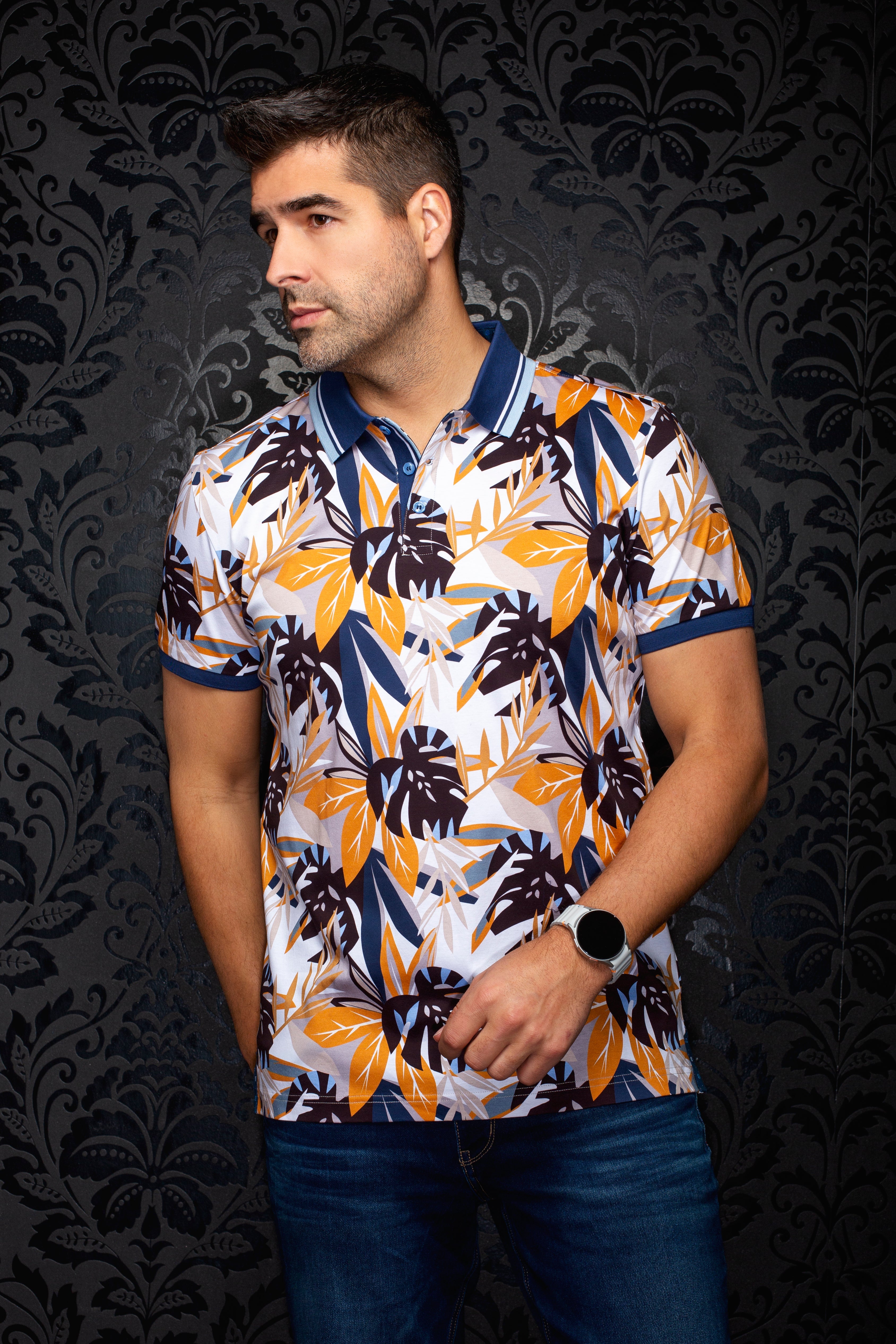 POLO | RAINBLOOM, Blue Gold