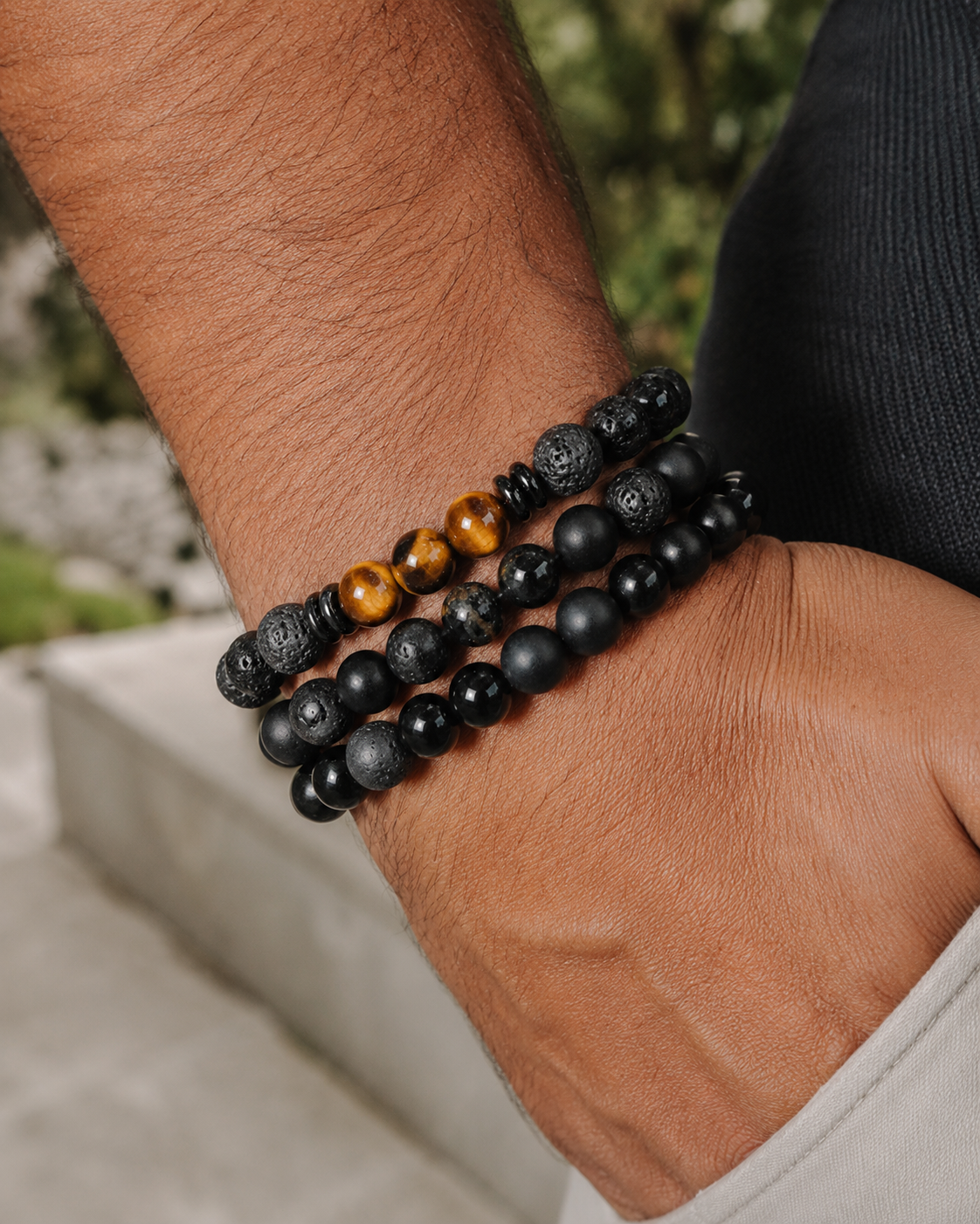 BRACELET TRINKS, Brown