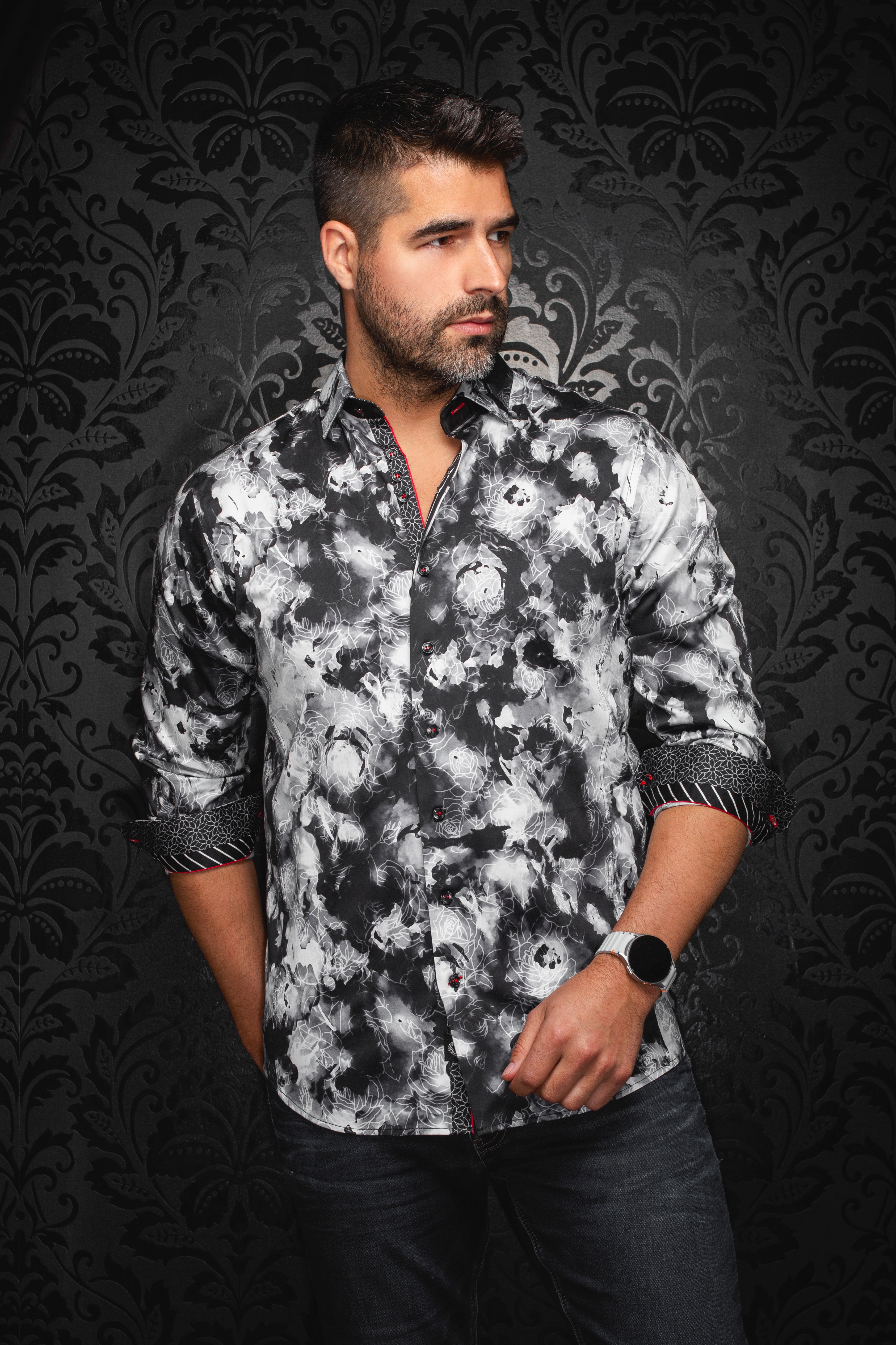 CHEMISE | ROSARUGOSA, Black White