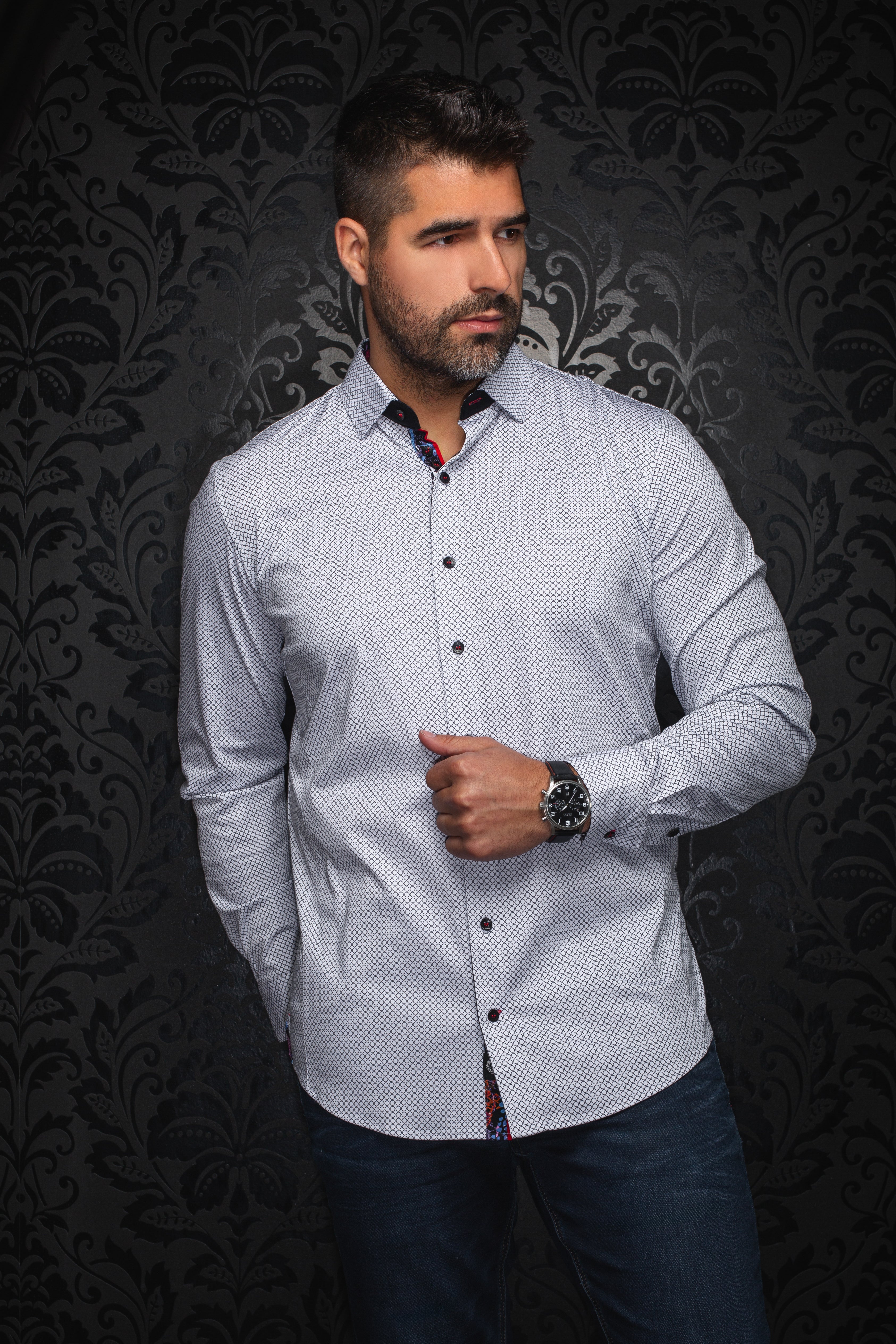 CHEMISE | SUNDANCE, White Black