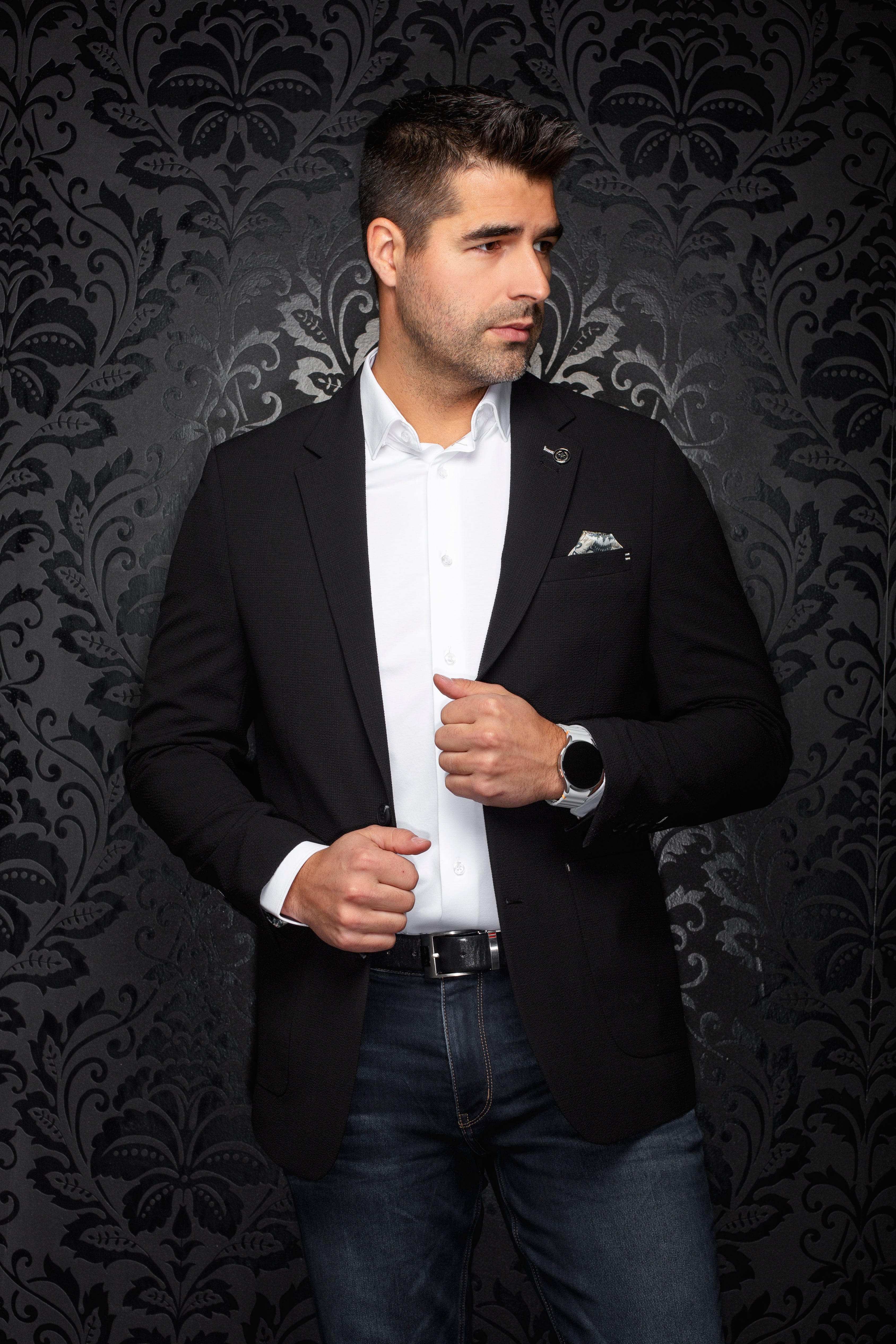 VESTON | TROY, Black