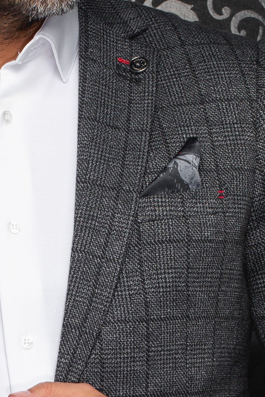 VESTON | WEAVING, Black