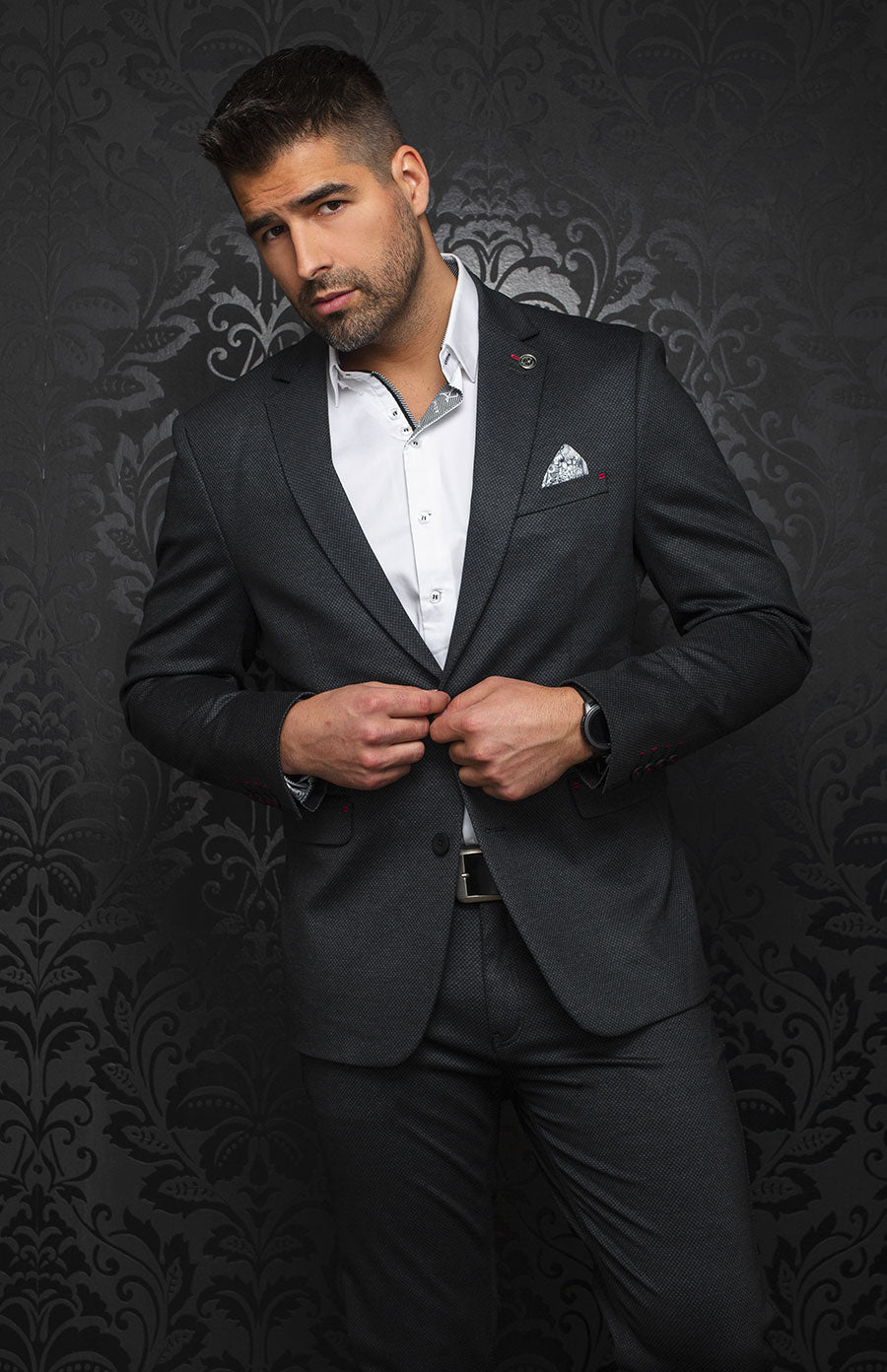 Blazer | Scott, dark grey - AU NOIR
