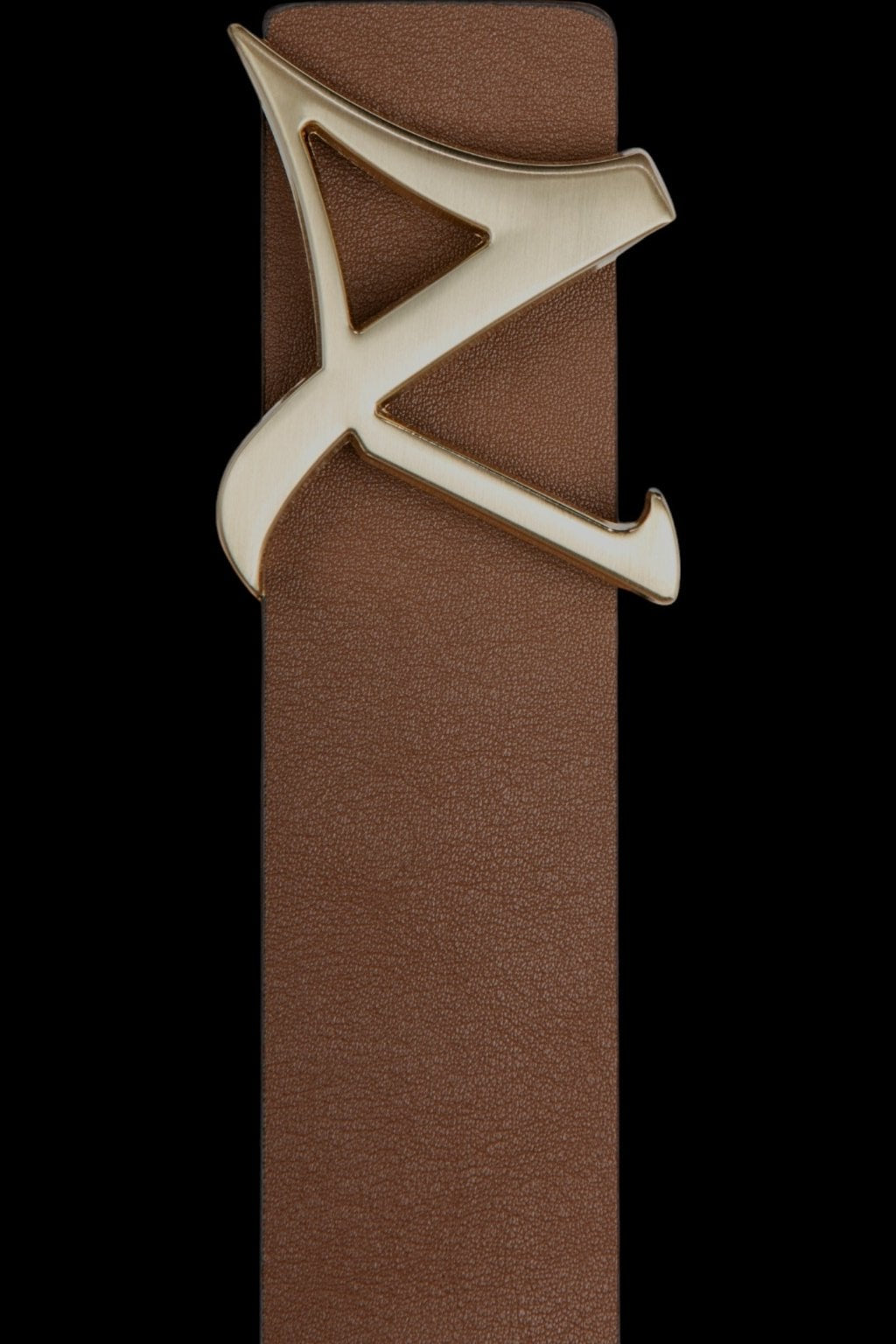 CEINTURE RÉVERSIBLE | SHELBY GOLD, brun - AU NOIR