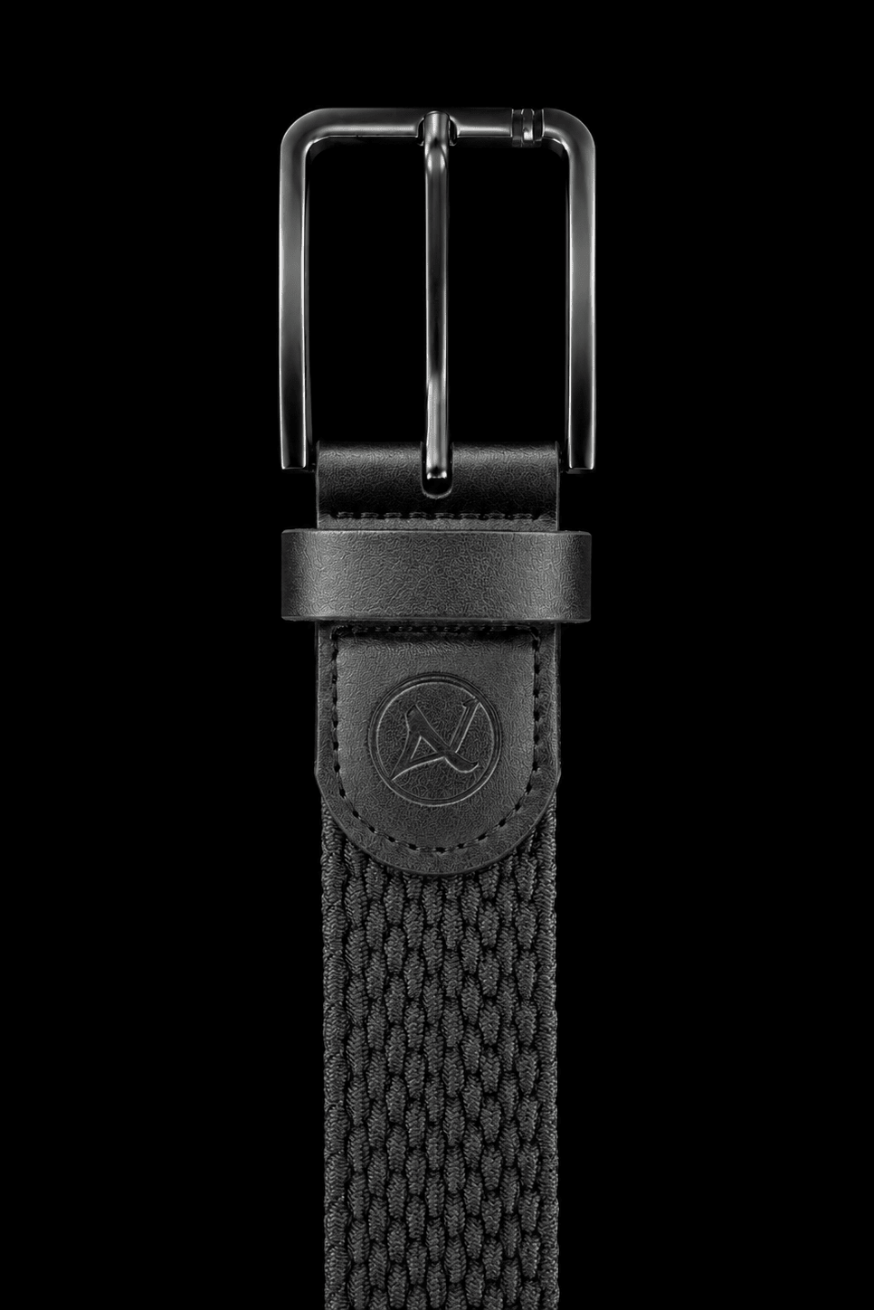 CEINTURE TRESSÉE | MANGUSTA BLACK GUNMETAL - AU NOIR