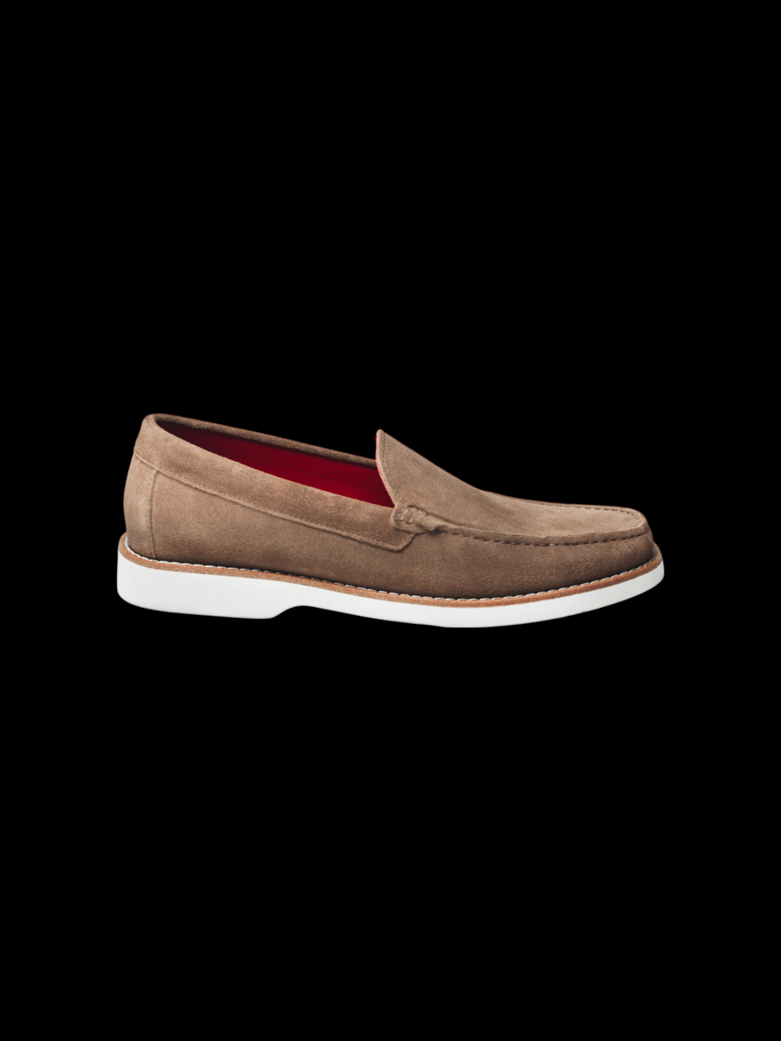 CHAUSSURE SUEDE LOAFER | DANDRIDGE, Tan - AU NOIR