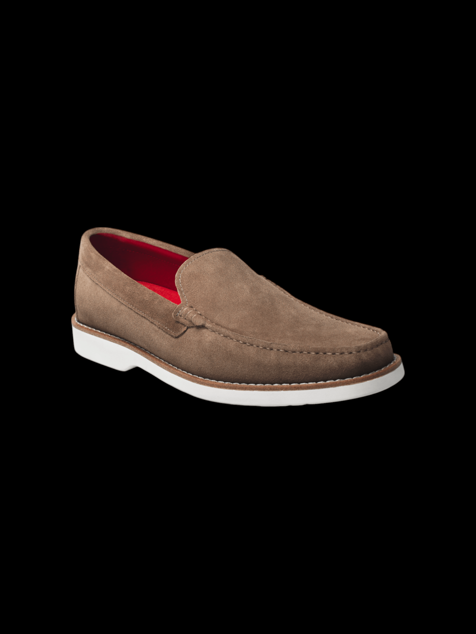 CHAUSSURE SUEDE LOAFER | DANDRIDGE, Tan - AU NOIR