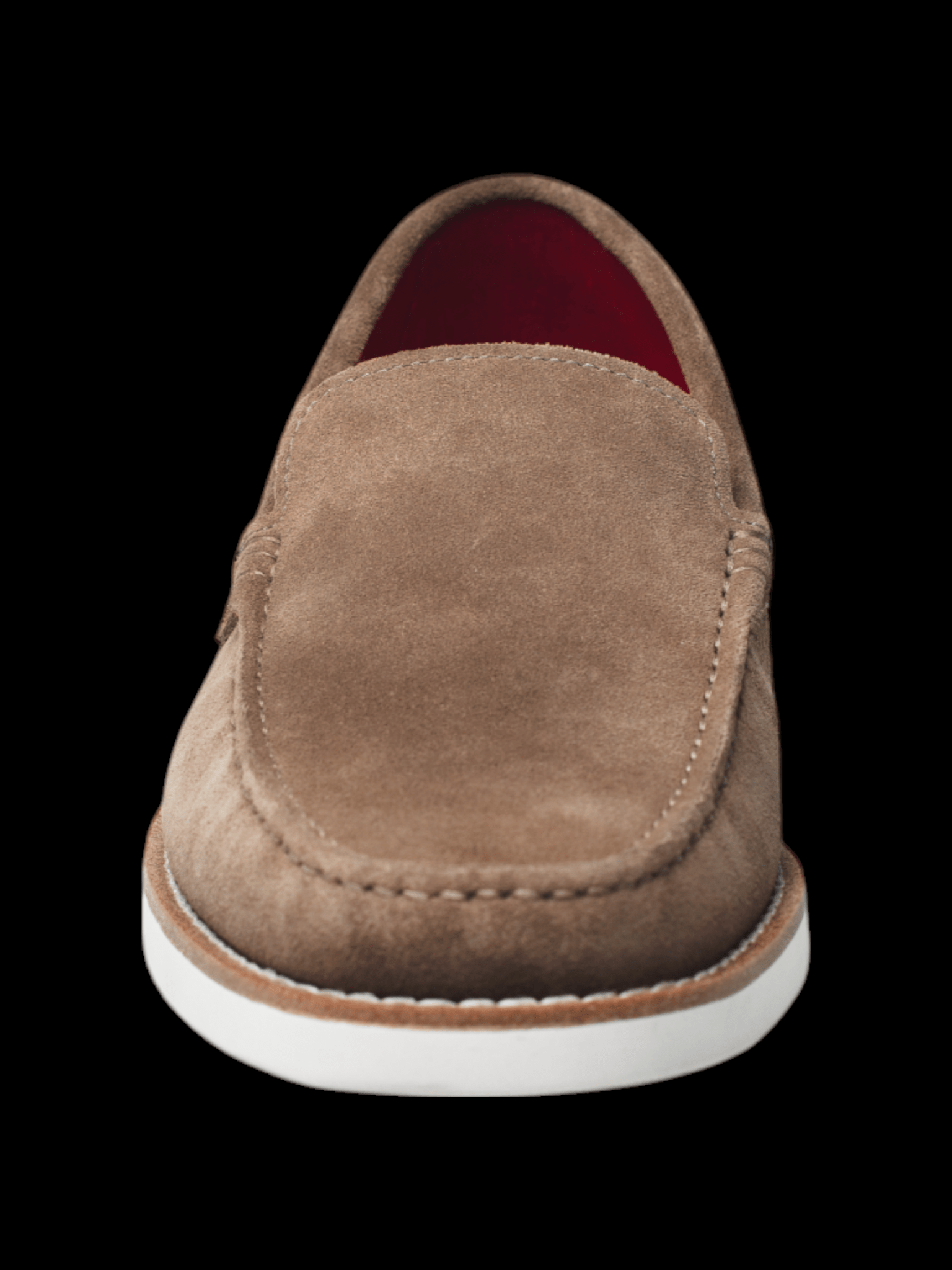 CHAUSSURE SUEDE LOAFER | DANDRIDGE, Tan - AU NOIR