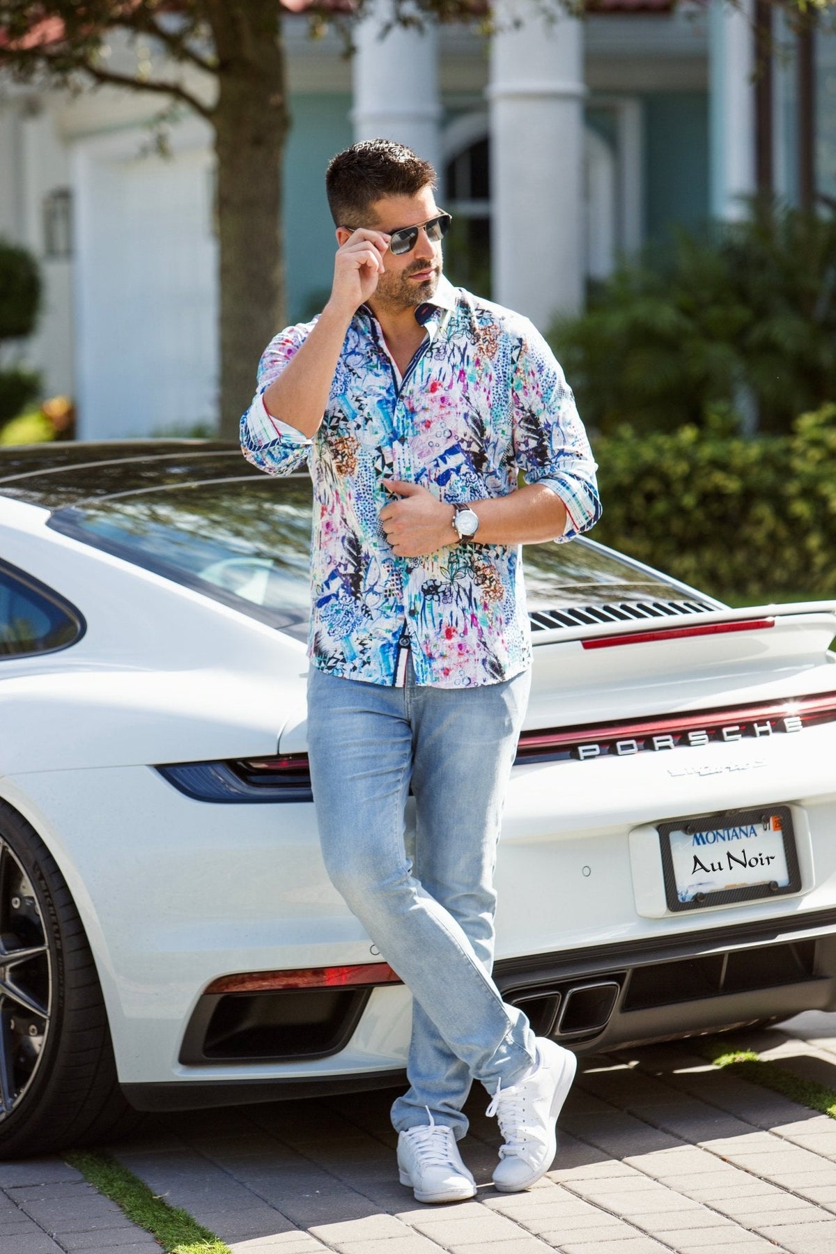 CHEMISE | ACOSTA, White - AU NOIR