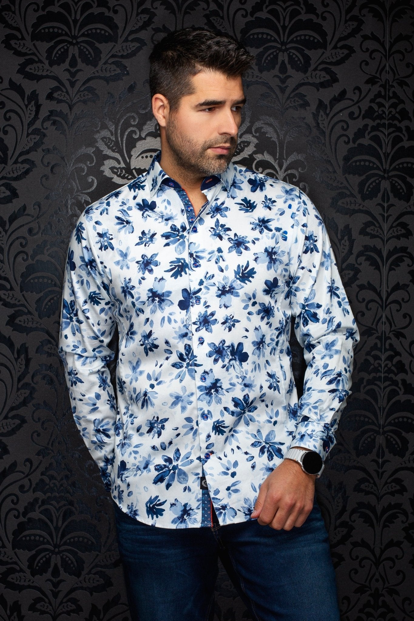 CHEMISE | AMARO, Light Blue - AU NOIR