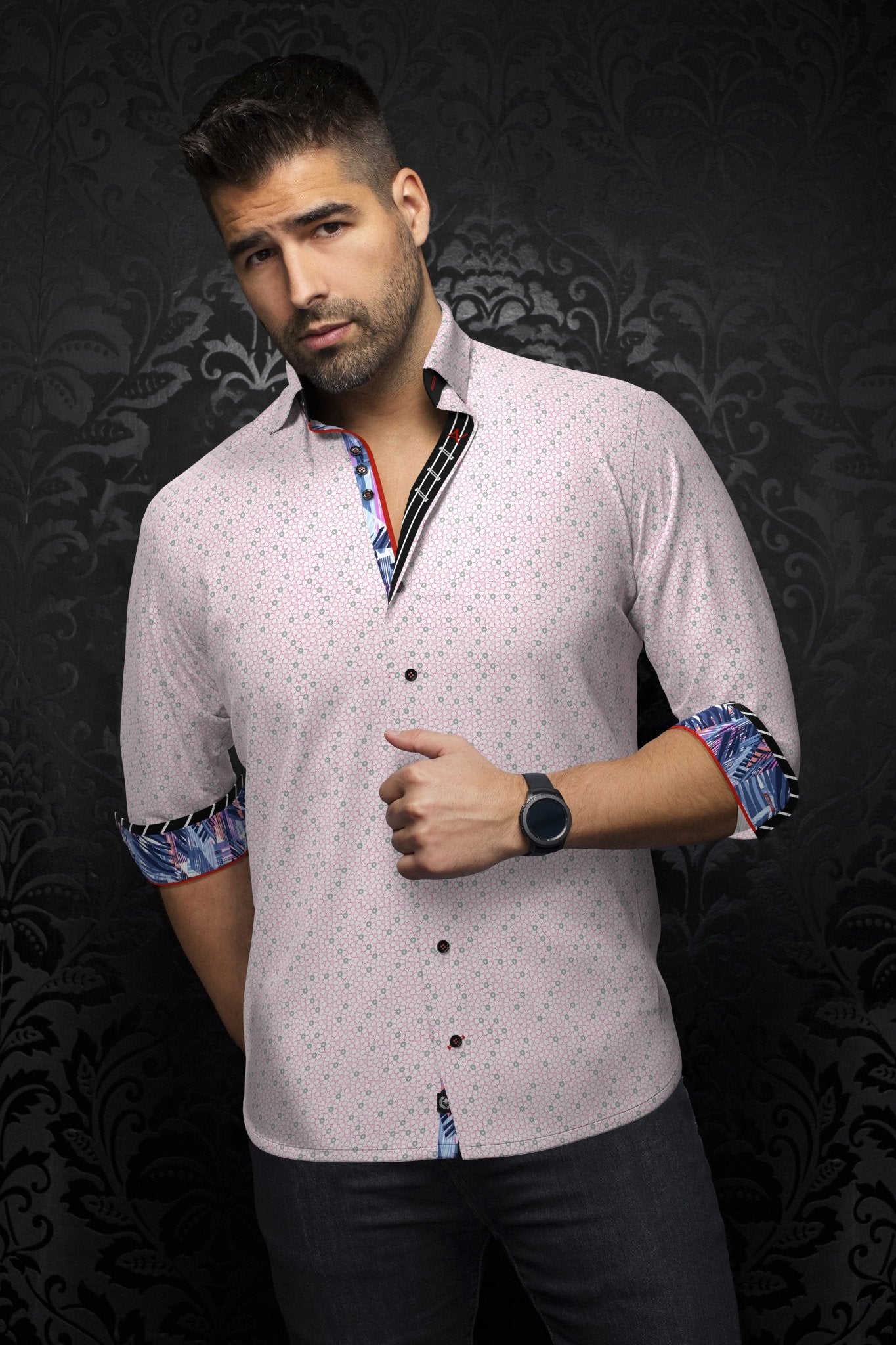 CHEMISE | ATLAS, Pink - AU NOIR