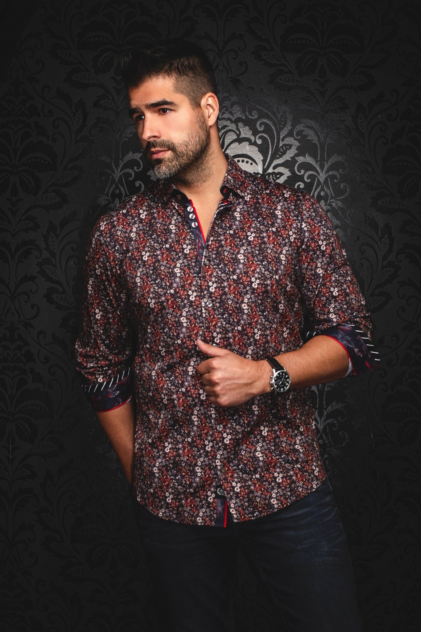 CHEMISE | BLOOM, Rust - AU NOIR