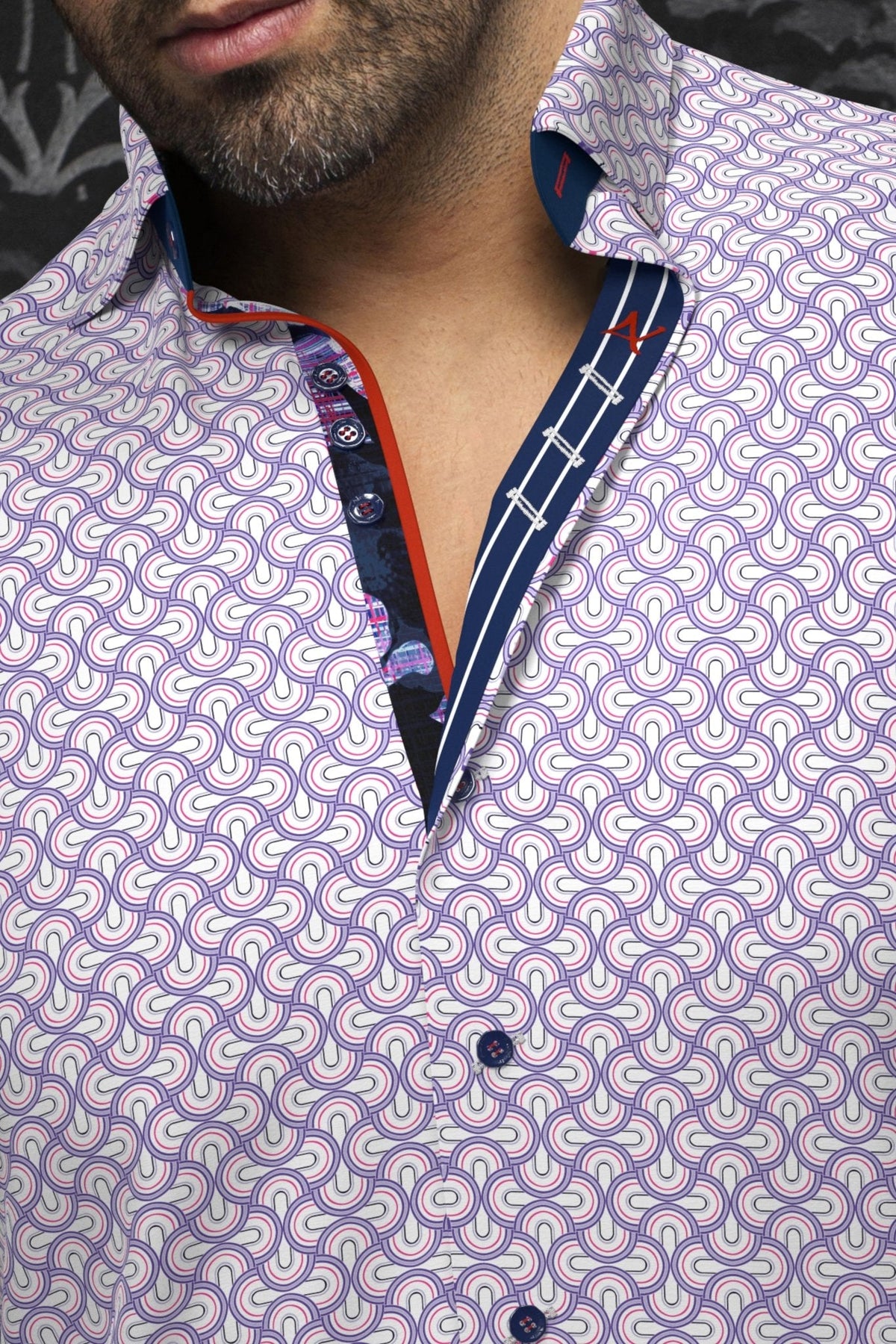 CHEMISE | BOSCO, Lavender - AU NOIR