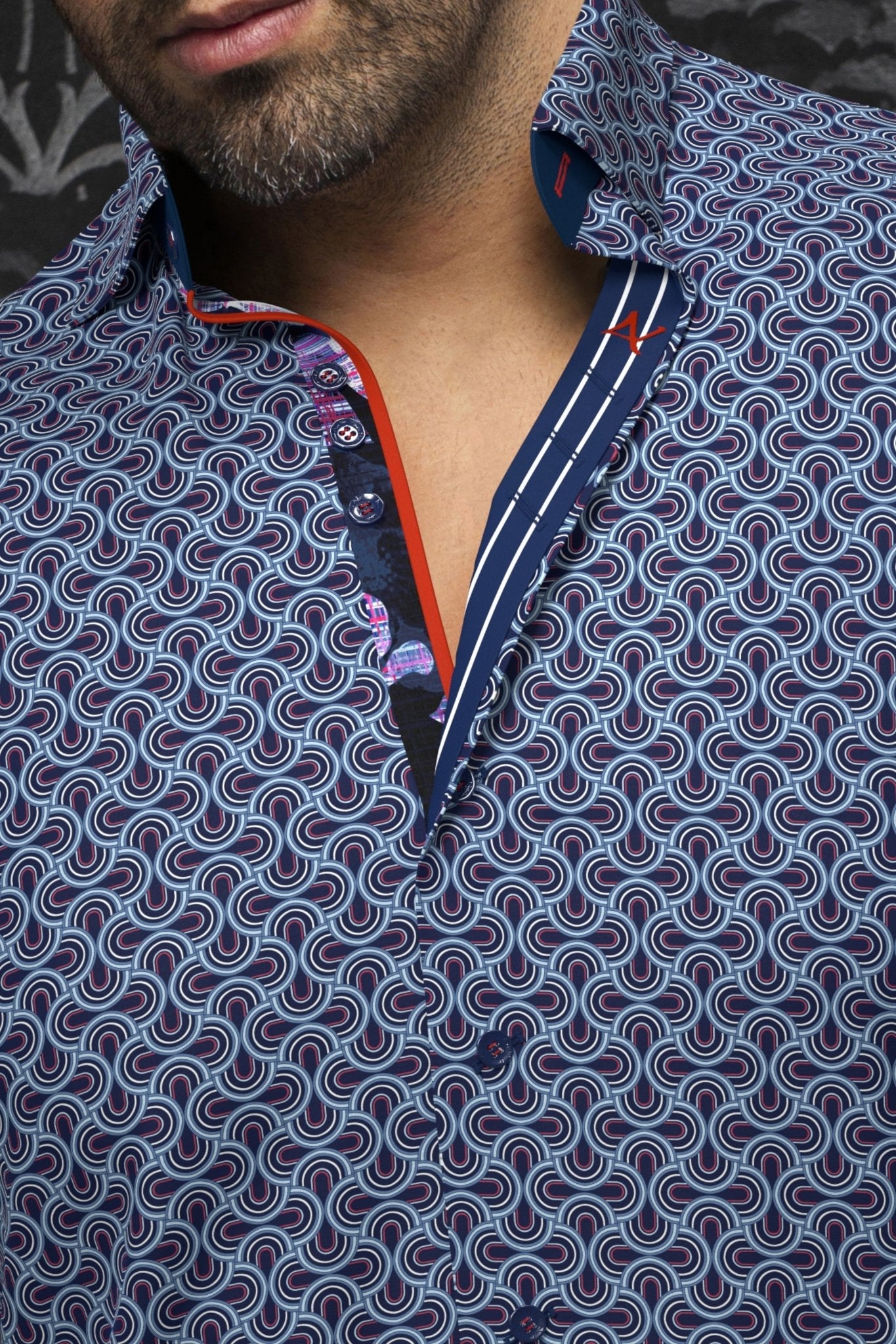 CHEMISE | BOSCO, Navy - AU NOIR