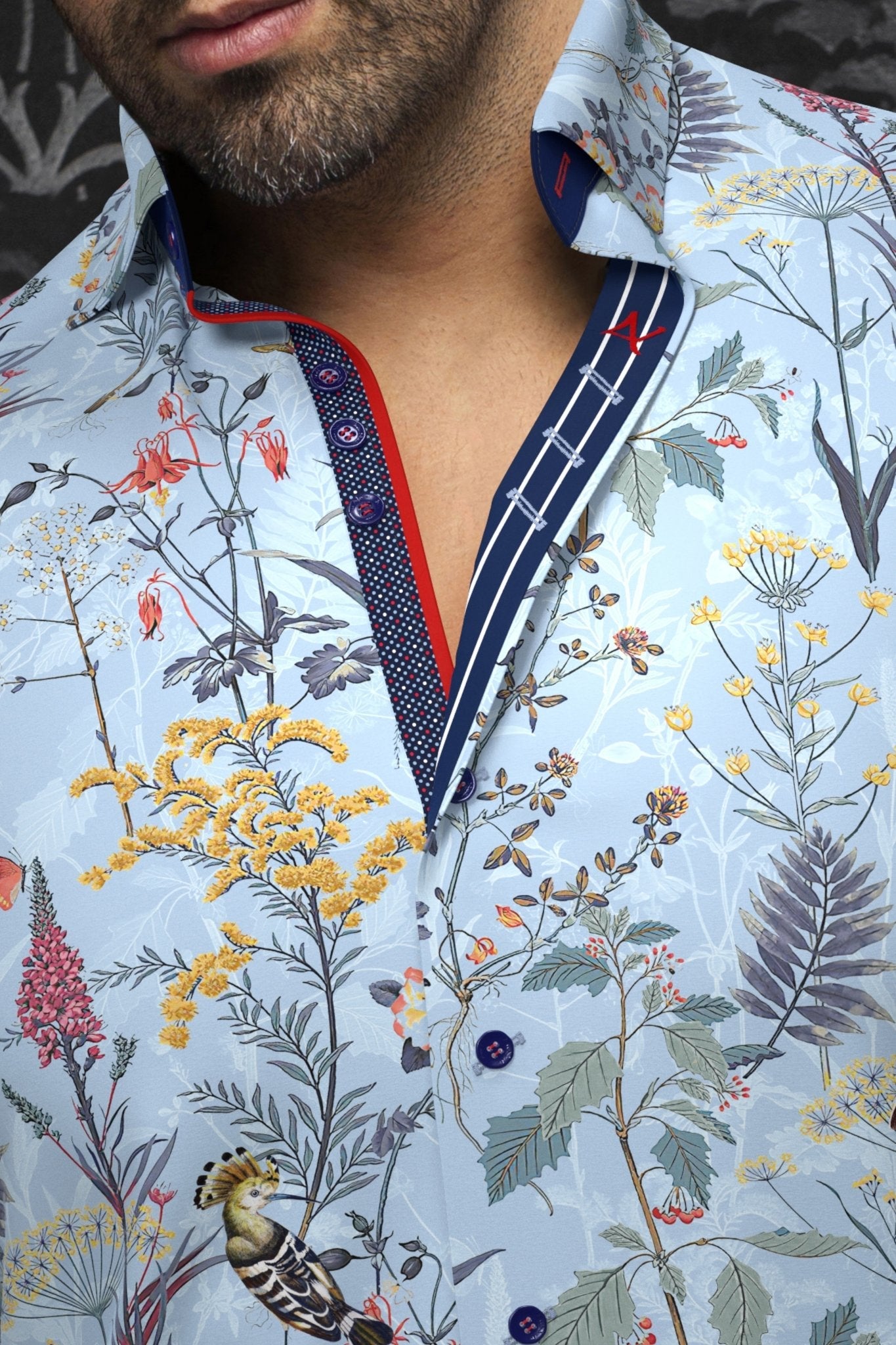 CHEMISE | BRASI, Light Blue - AU NOIR