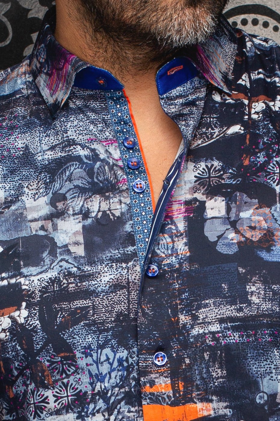 CHEMISE | BRICE, Navy - AU NOIR