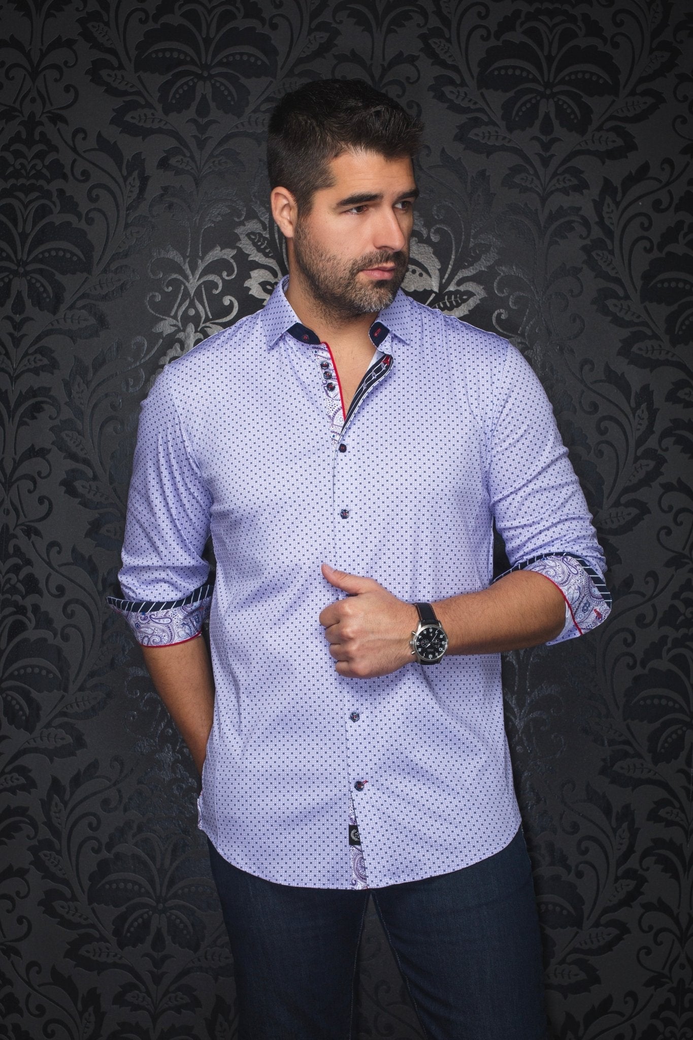 CHEMISE | CALDARA, Light Lavender - AU NOIR