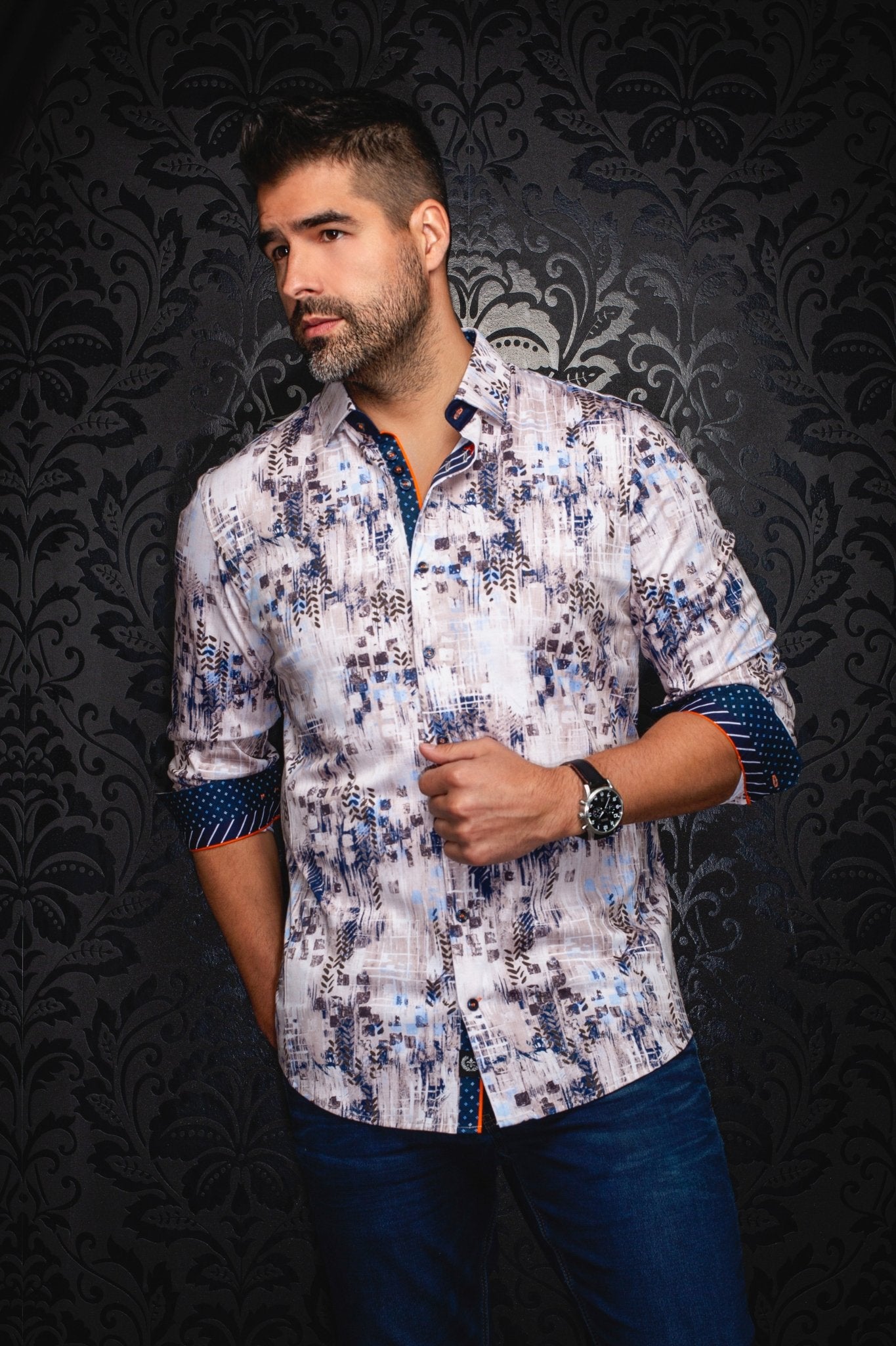 CHEMISE | CANTABRIA, Stone - AU NOIR