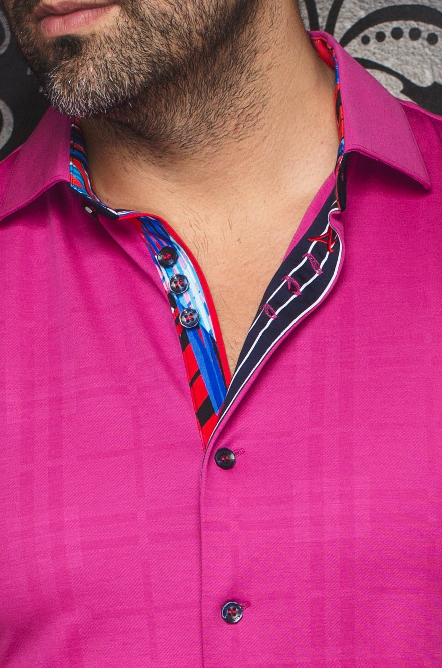 CHEMISE | CAPAZZA, Fuchsia - AU NOIR