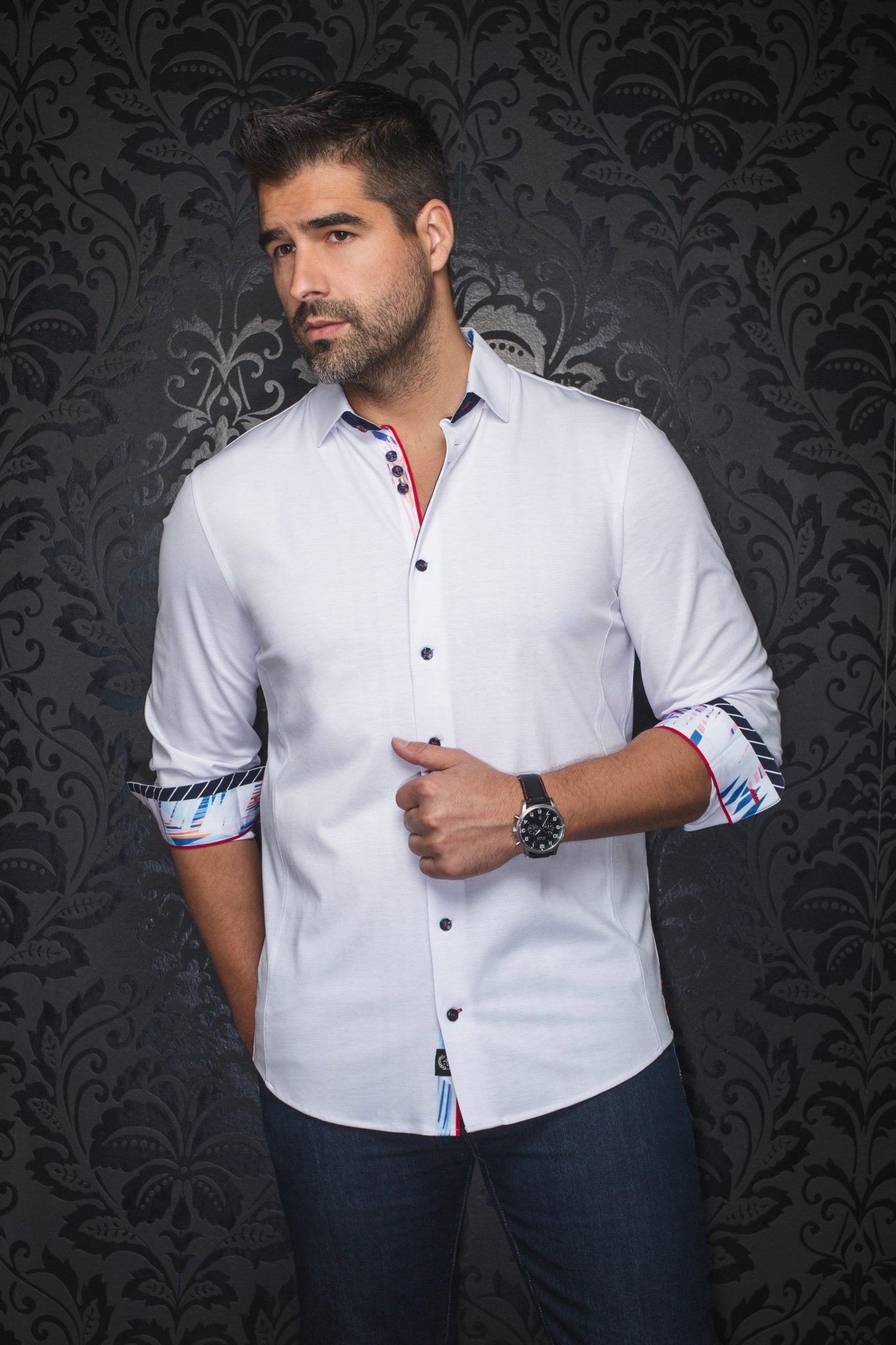 CHEMISE | CAPAZZA, White - AU NOIR