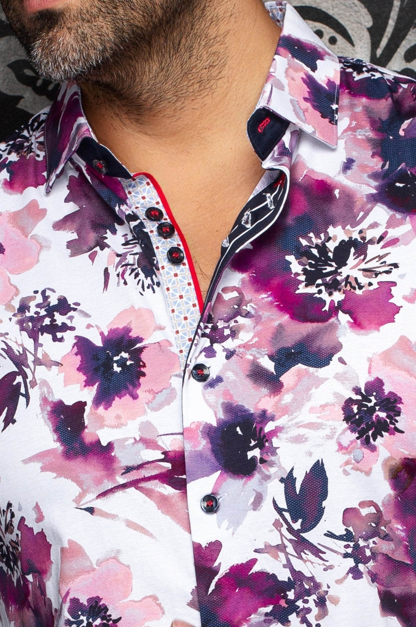 CHEMISE | CARNAC, Beet - AU NOIR