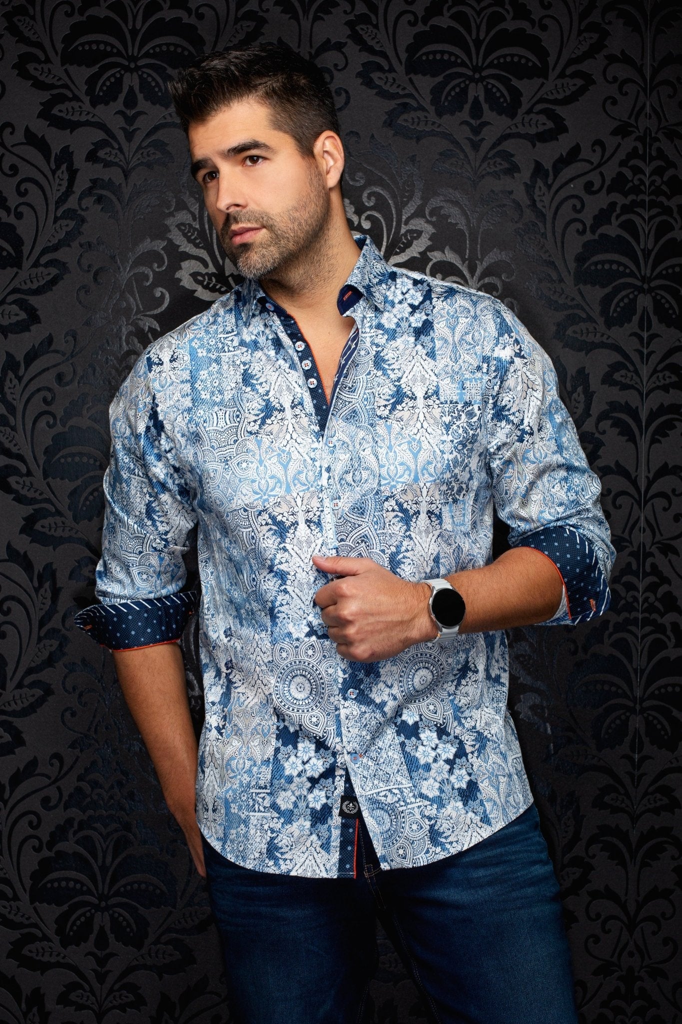 CHEMISE | CASCAIS, Blue - AU NOIR