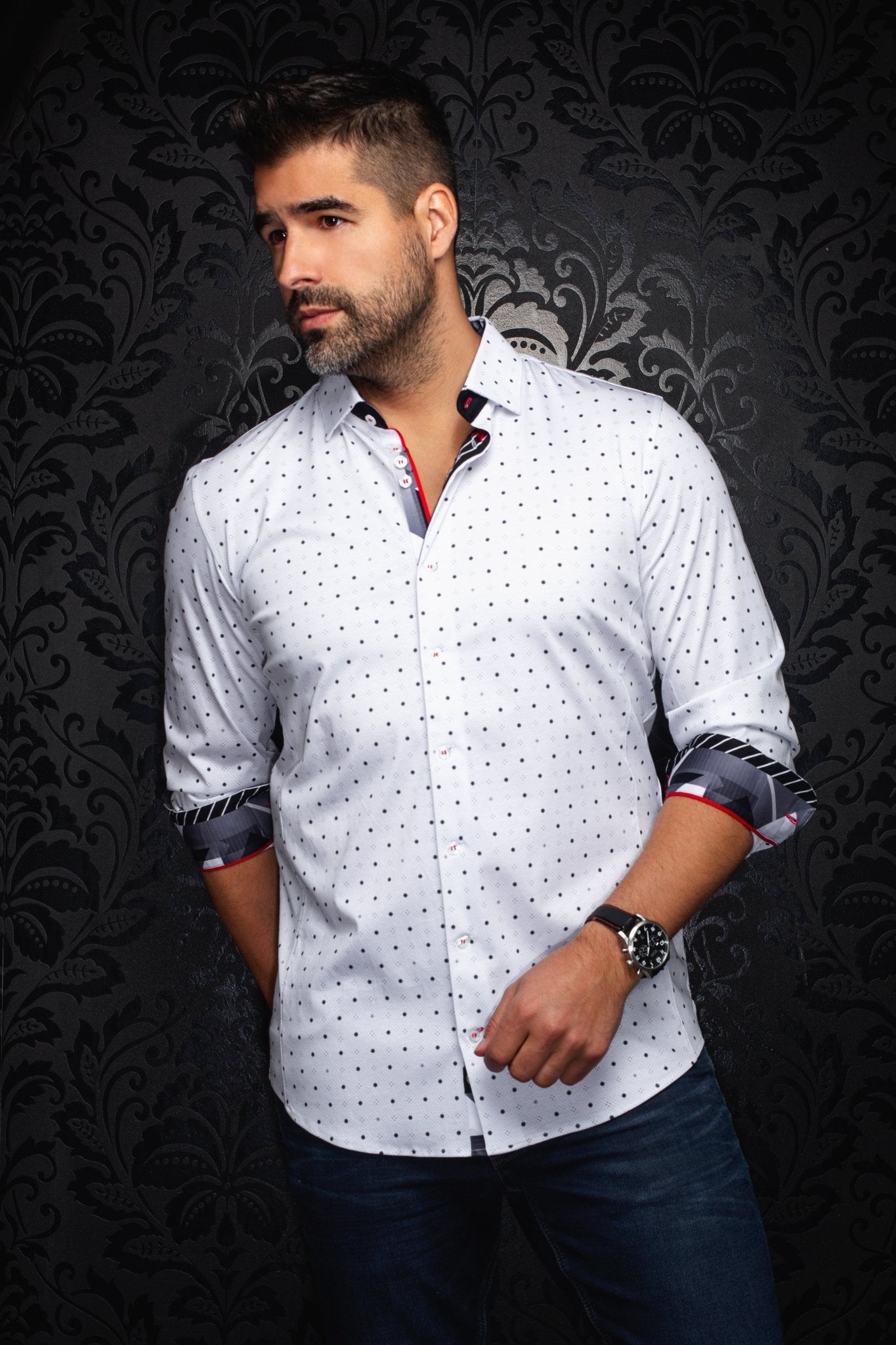 CHEMISE | CLYDE, White - AU NOIR