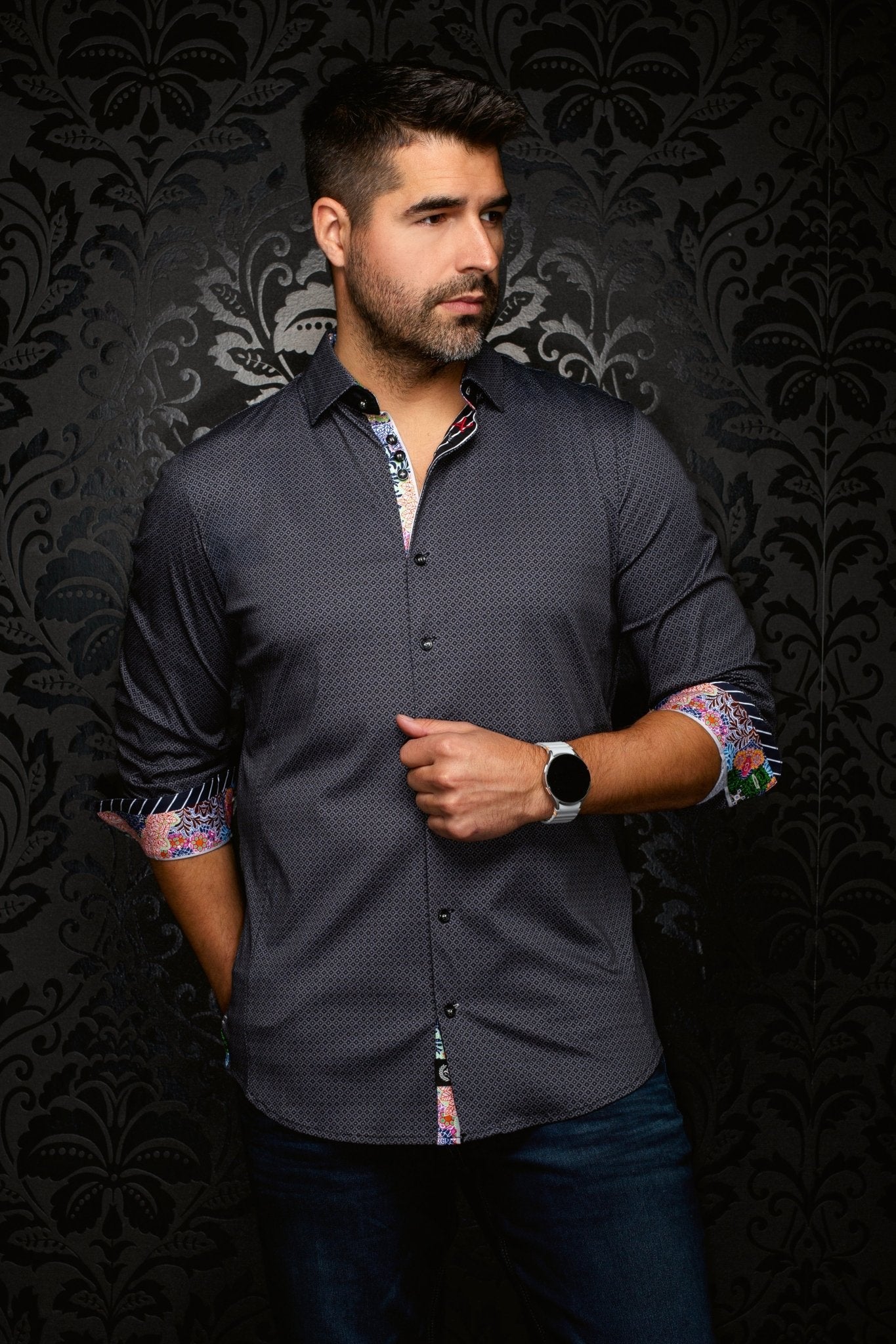 CHEMISE | ELVARIS, Black - AU NOIR